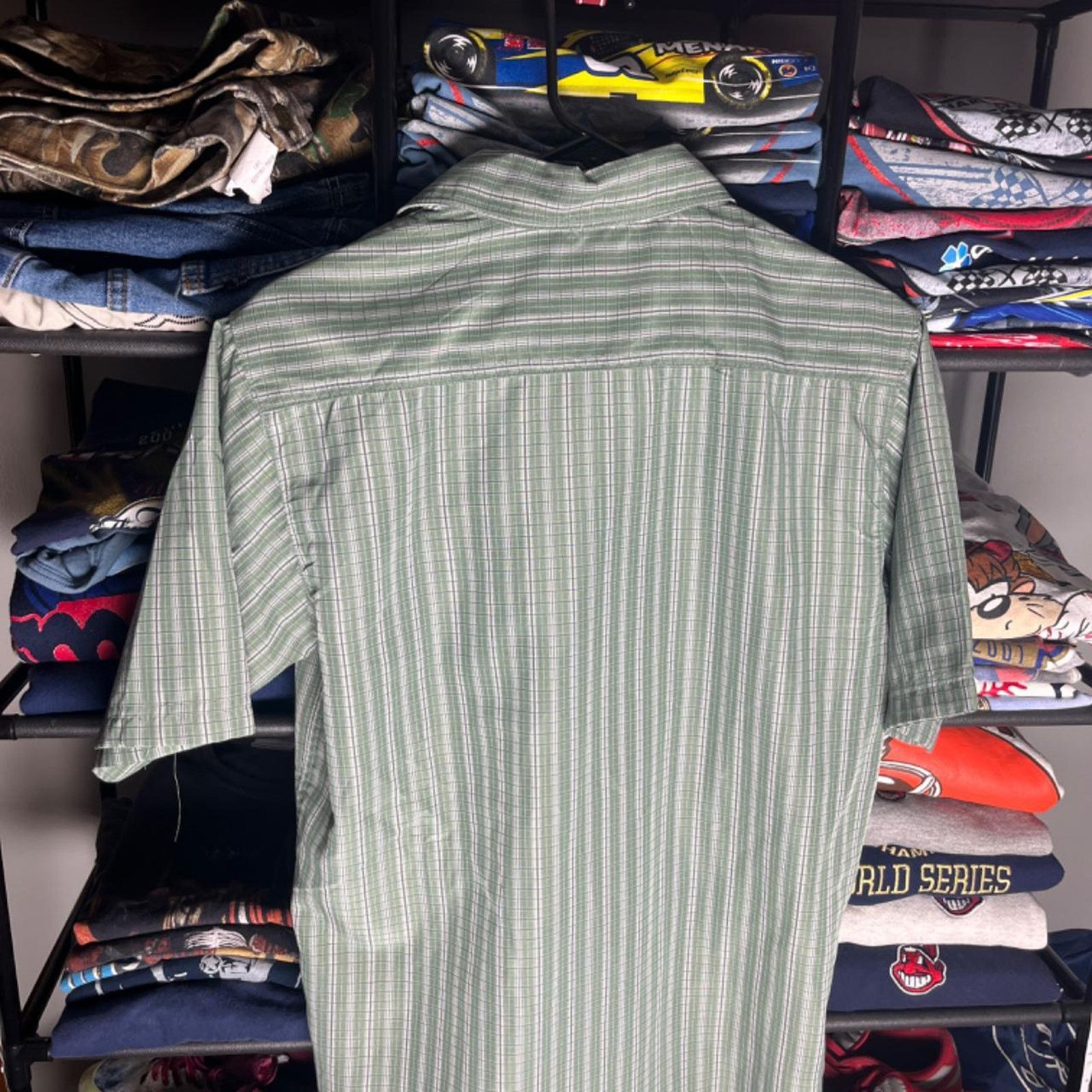 Wrangler Green wrangler plaid button up shirt Size US S / EU 44-46 / 1 - 3 Thumbnail