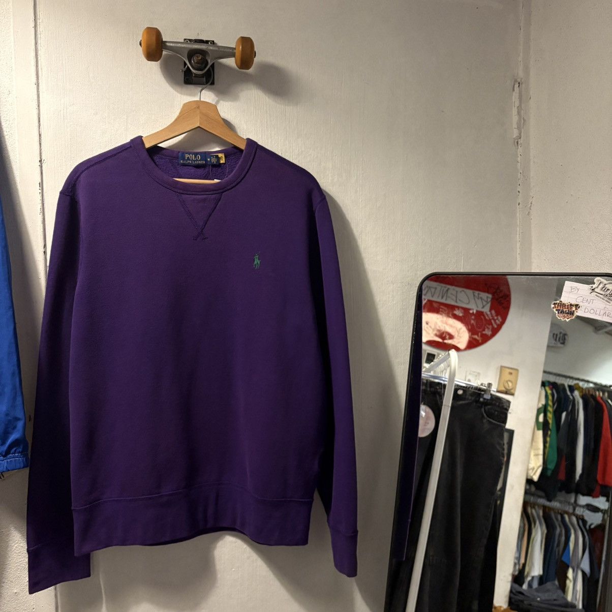 Polo Ralph Lauren Polo Ralph Lauren Small Pony Logo Crewneck Size US M / EU 48-50 / 2 - 2 Thumbnail