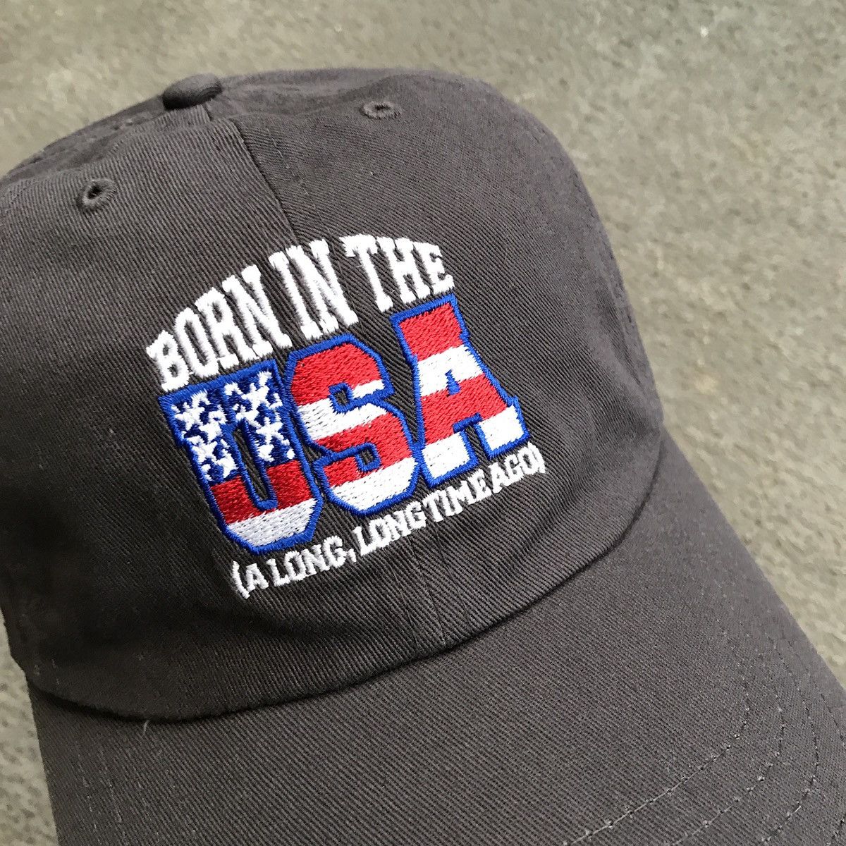 Band Tees 00s BORN IN THE USA Bruce Springsteen Cap Hat Size ONE SIZE - 2 Thumbnail