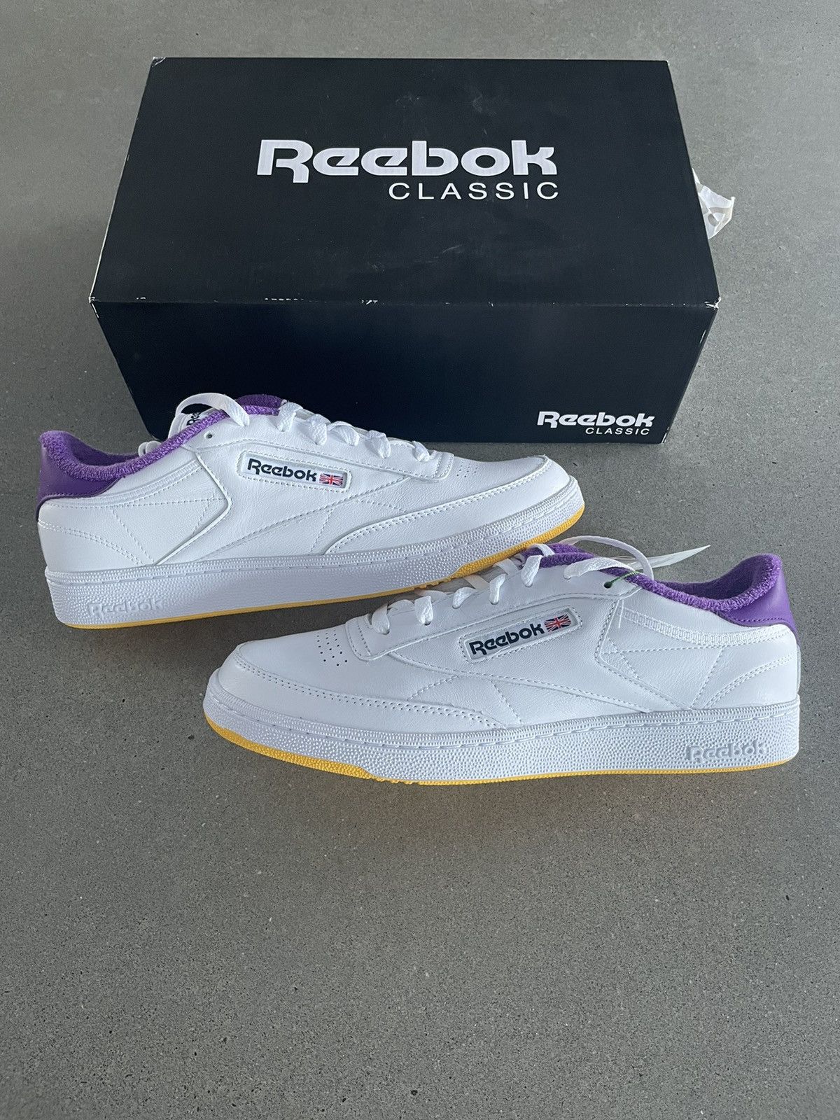 NEW: Reebok x Eric Emanuel Club C 85 Regal Purple FY3411