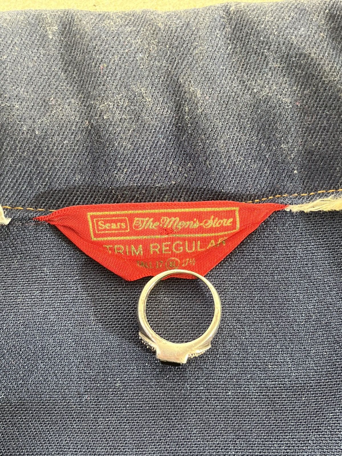 Sears Vintage sears denim jacket Size US XL / EU 56 / 4 - 2 Thumbnail