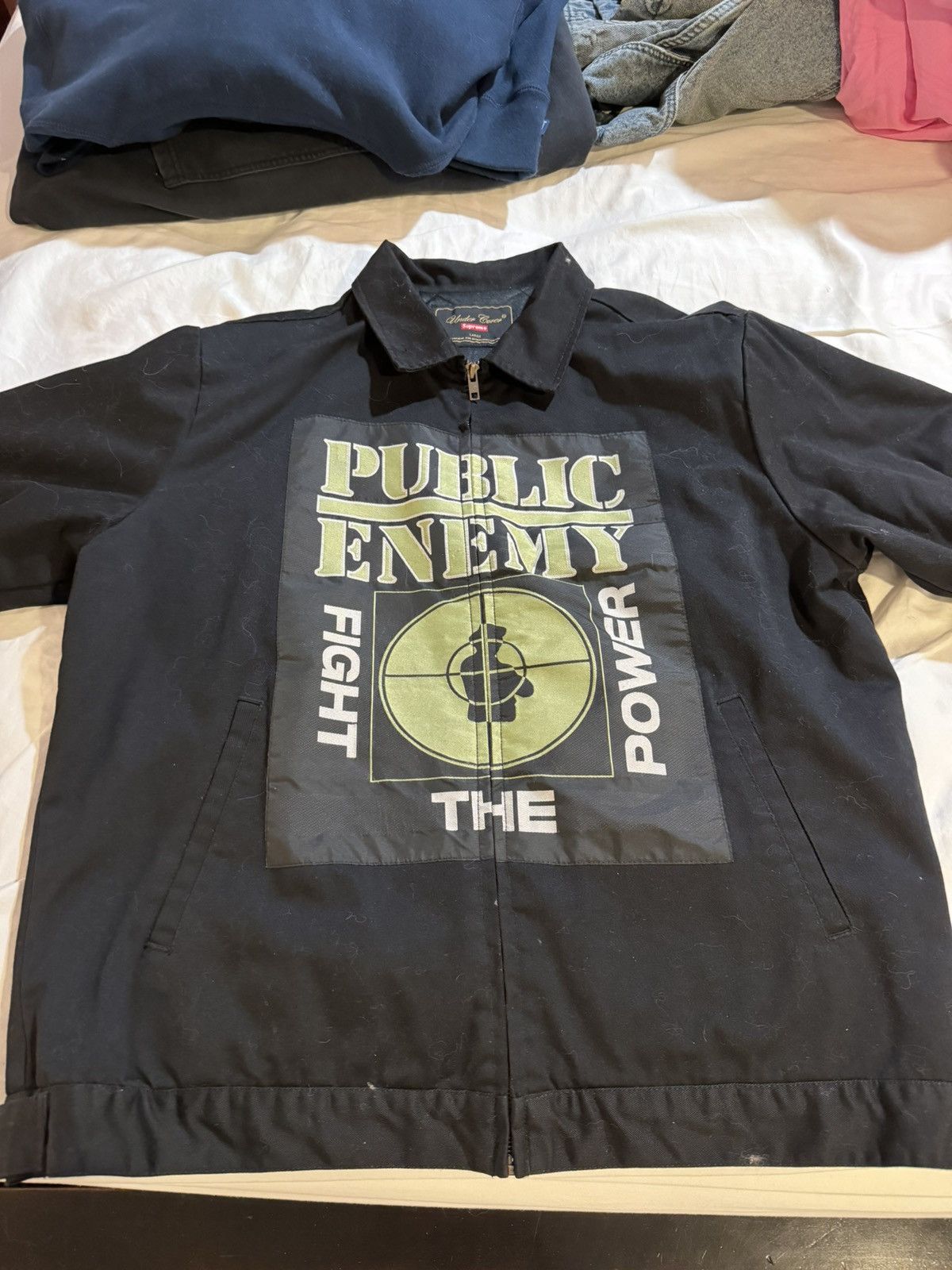 Supreme Supreme UNDERCOVER Public Enemy Work Jacket | Grailed