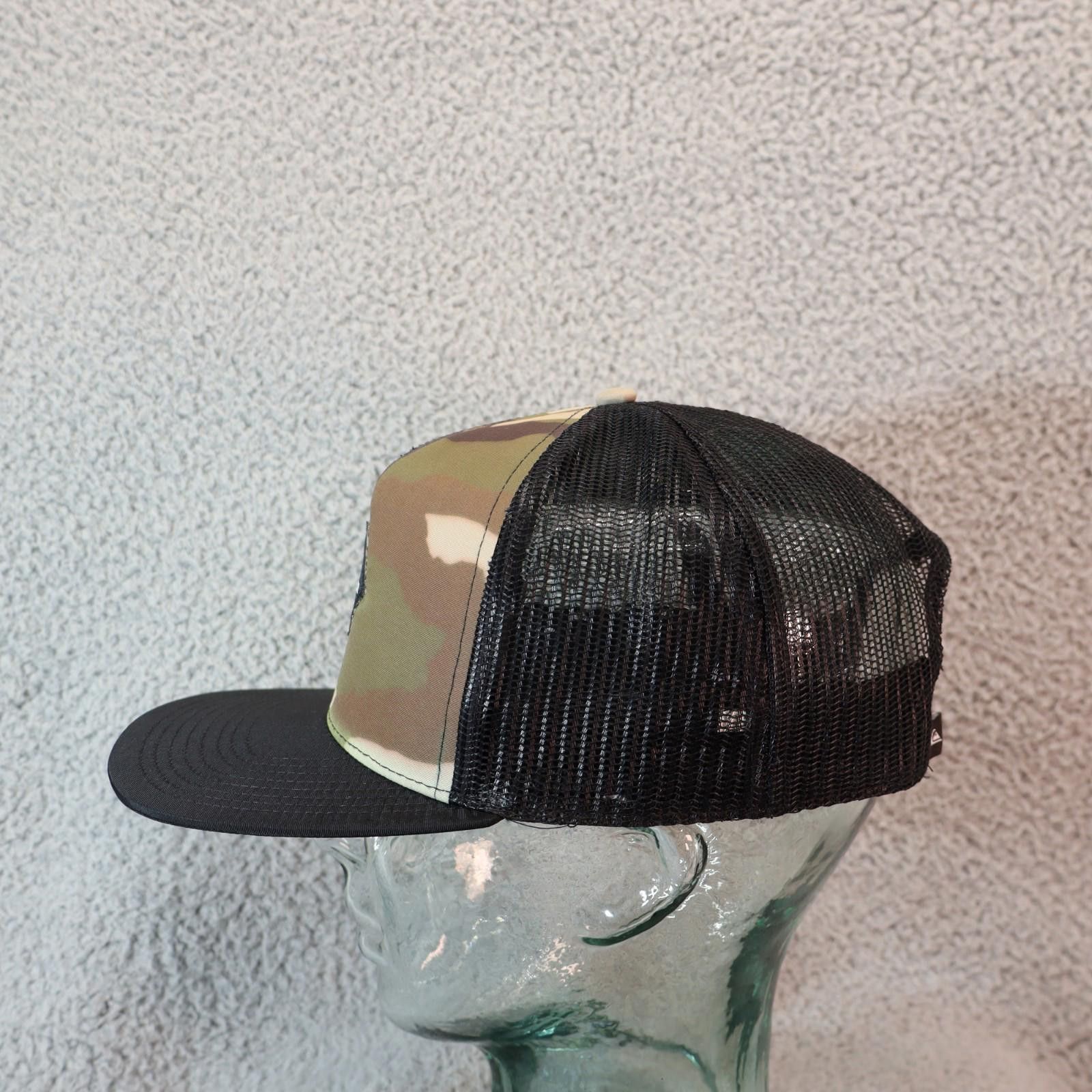 Quiksilver Quiksilver Trucker Hat Camo Snapback OS Surf Skate Mesh Size ONE SIZE - 4 Thumbnail