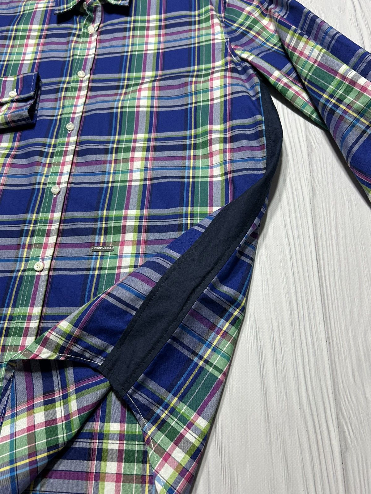 Dsquared2 Beautiful Dsquared 2 Multicolour Checks Shirt Size 46 Size US S / EU 44-46 / 1 - 7 Thumbnail
