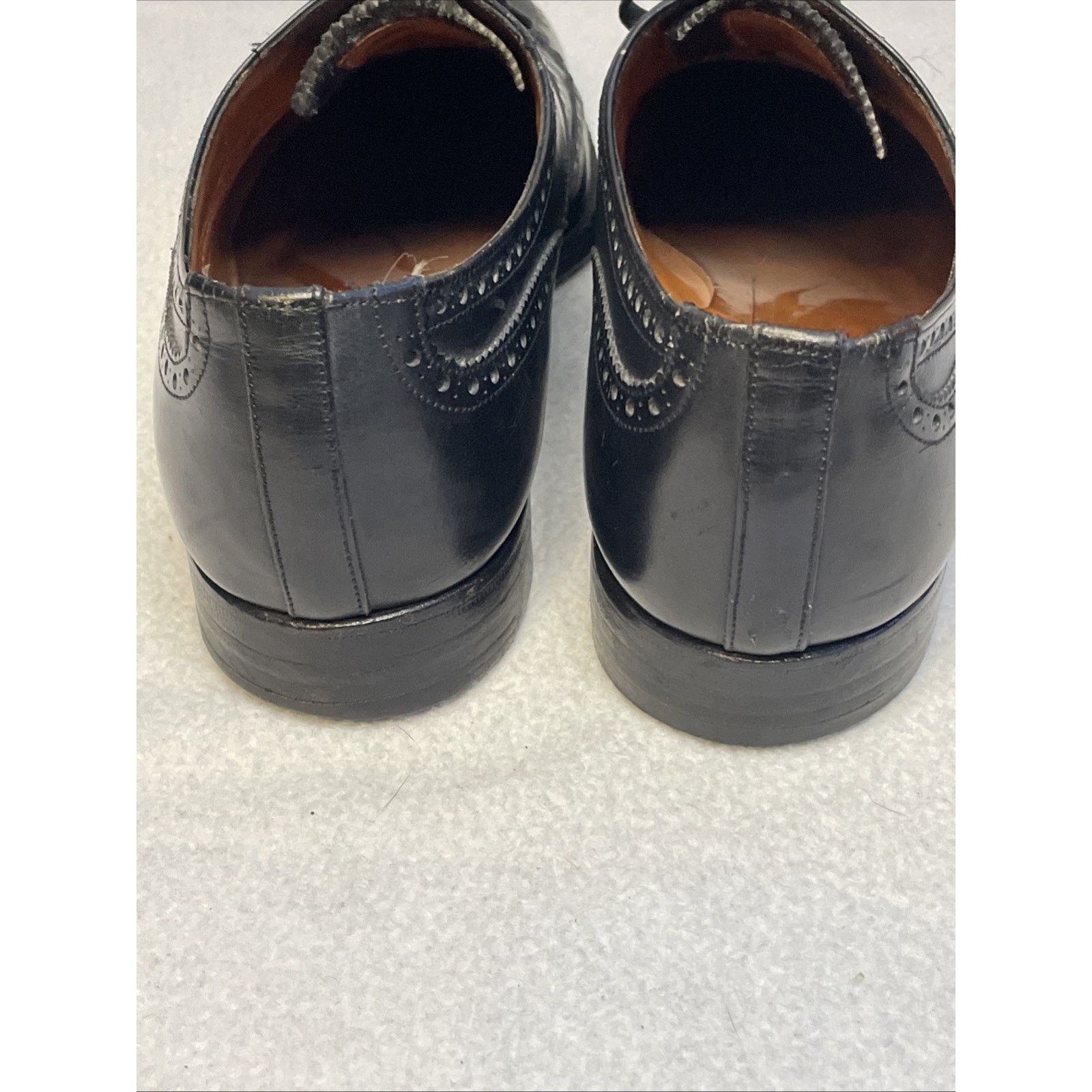Brooks Brothers VTG Brooks Brothers Brooks English Devon Black Leather Size US 11.5 / EU 44-45 - 13 Thumbnail