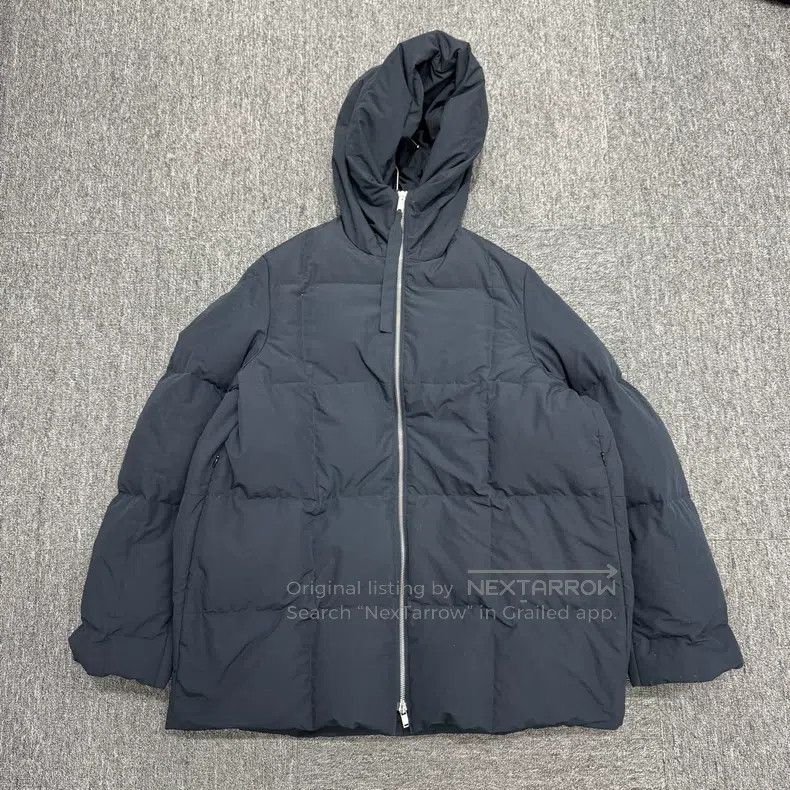Jil Sander Jil Sander size 34 Solid Plaid Hooded Down Jacket Size M / US 6-8 / IT 42-44 - 1 Thumbnail