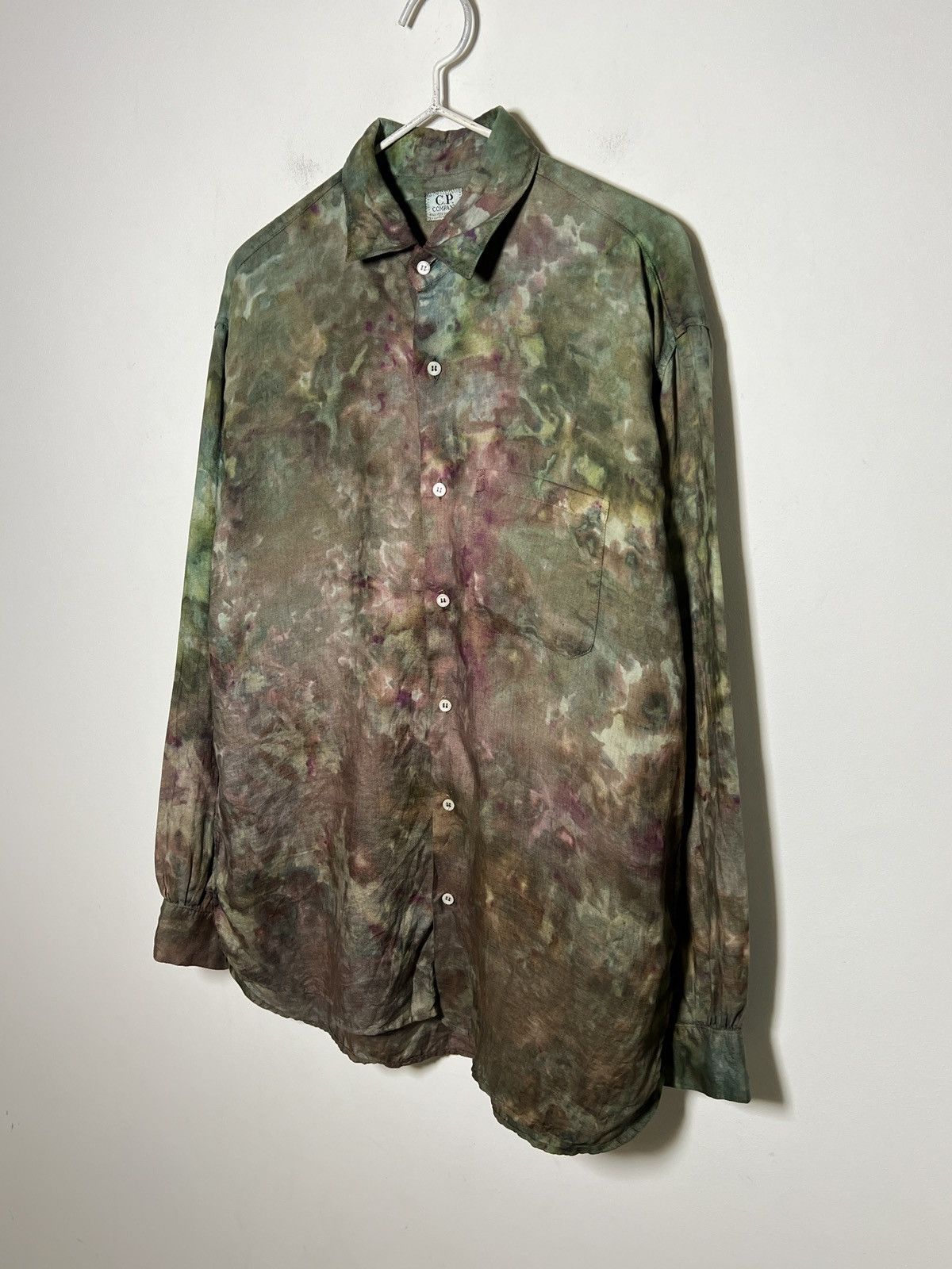 C.P. Company cp company stone island camo tie dye shirt Size US L / EU 52-54 / 3 - 4 Thumbnail