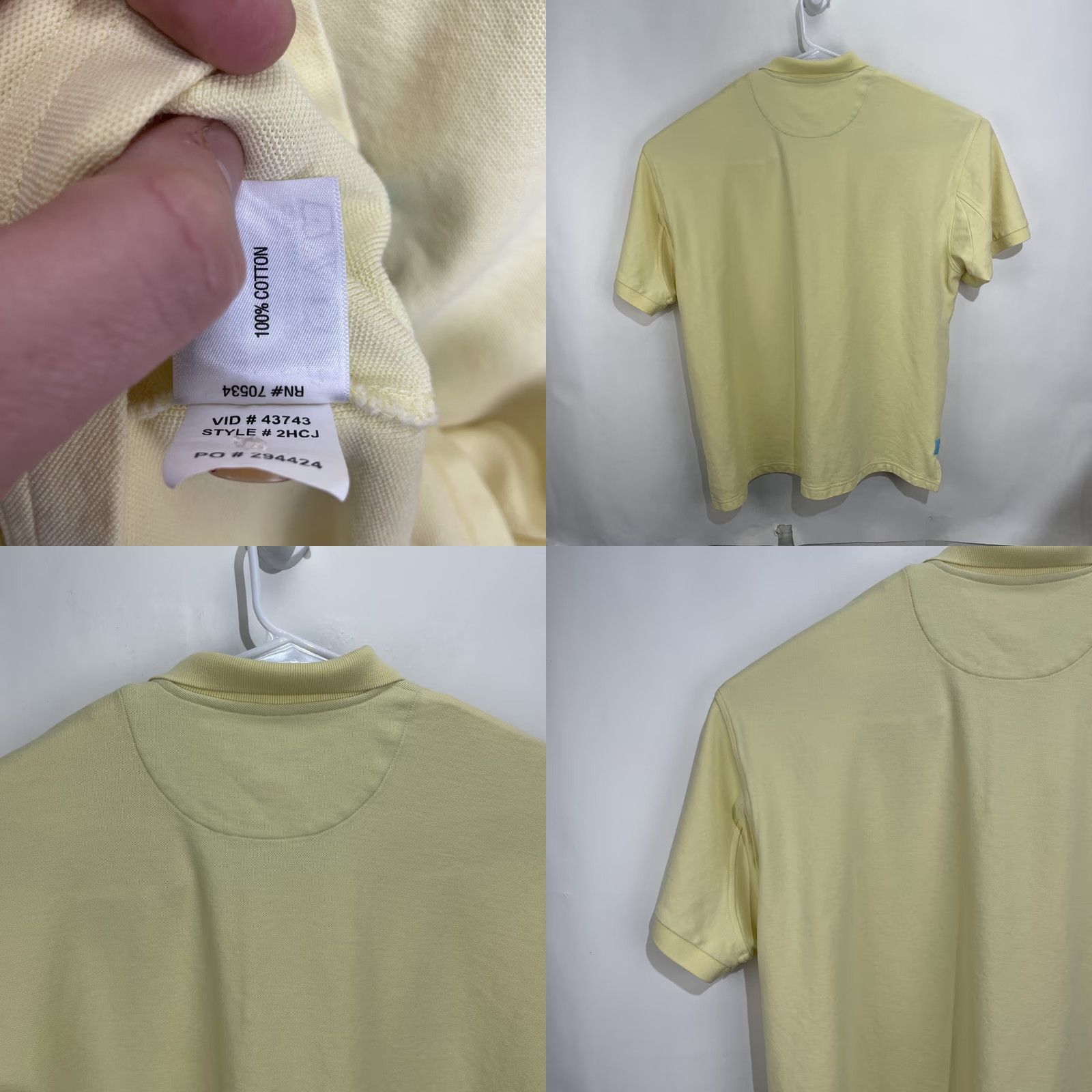 Orvis Orvis Polo Shirt Men's 2XL Yellow Short Sleeve Golf Heavyweight Outdoor Size US XXL / EU 58 / 5 - 9 Thumbnail
