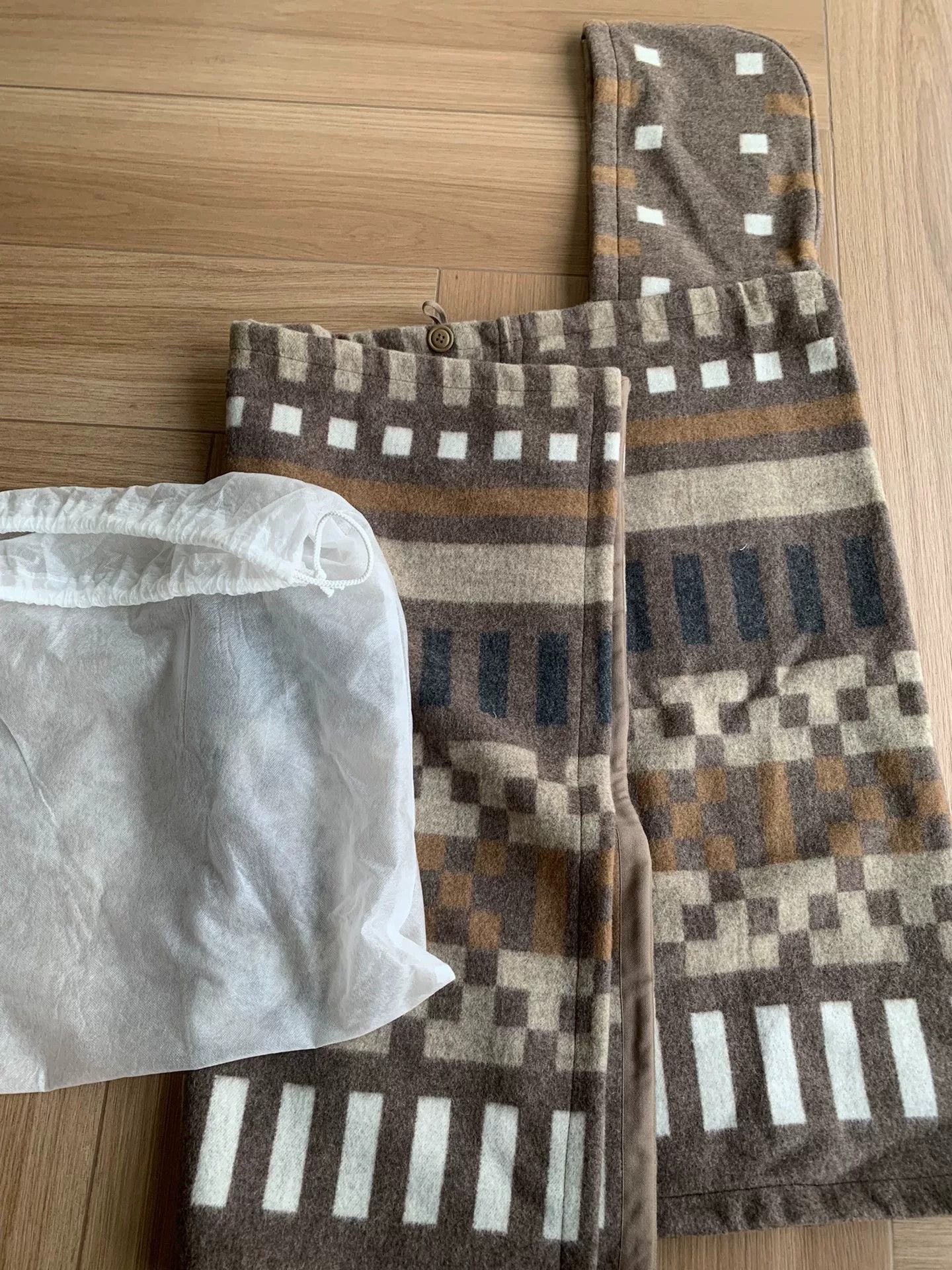 Snow Peak SnowPeak Recycled Wool Poncho Size US M / EU 48-50 / 2 - 1 Thumbnail