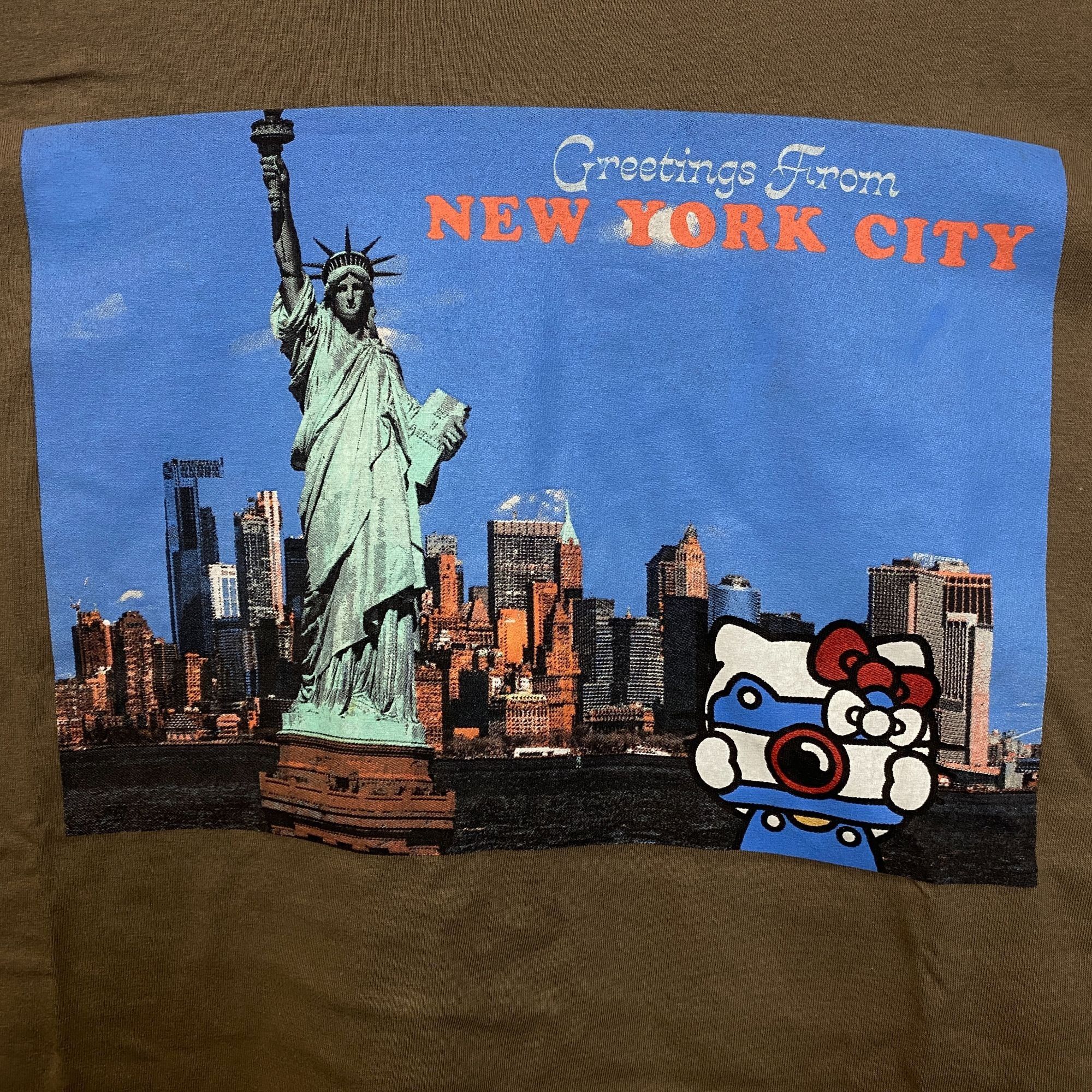 Disney Sanrio Hello Kitty "Greetings From New York City" Graphic T- Size US M / EU 48-50 / 2 - 3 Thumbnail