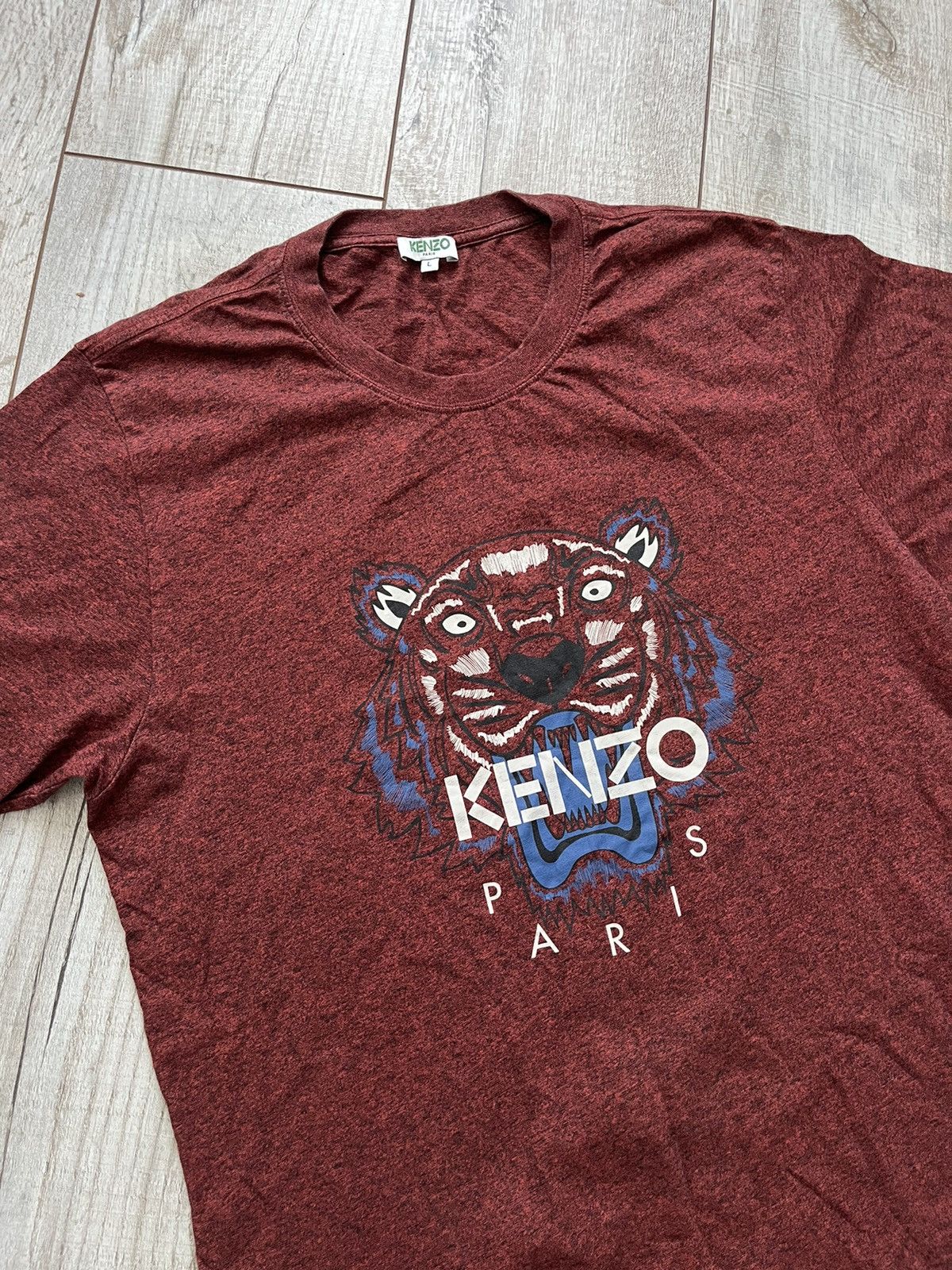 Kenzo × Vintage Vintage T Shirt Kenzo Big Logo Tigger Tee Size US M / EU 48-50 / 2 - 2 Thumbnail