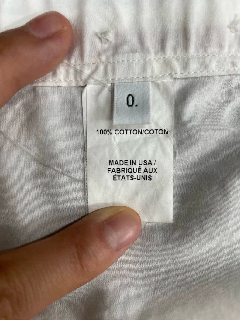 Thom Browne Thom browne White shirt 2503-Nextarrow Size US XS / EU 42 / 0 - 4 Thumbnail