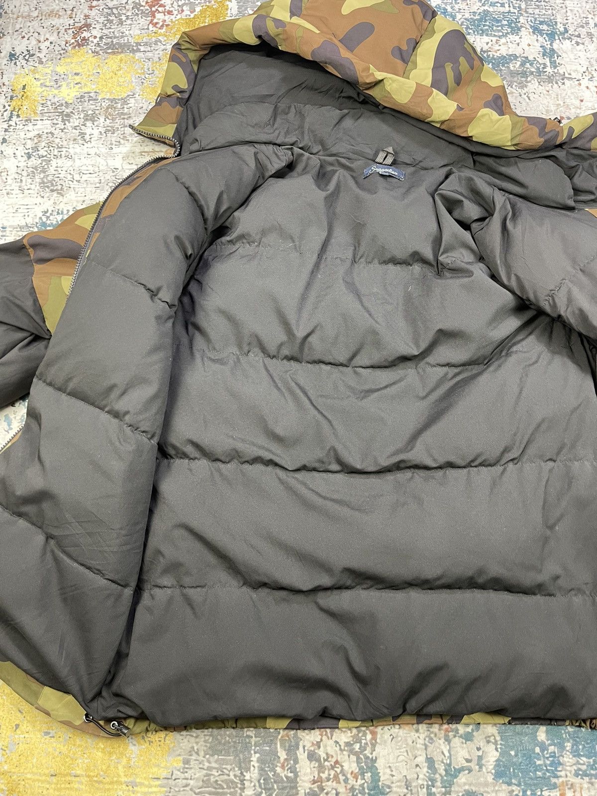 Japanese Brand Hype🔥Army Camouflage Puffer Hooded Jackets Size US L / EU 52-54 / 3 - 10 Thumbnail