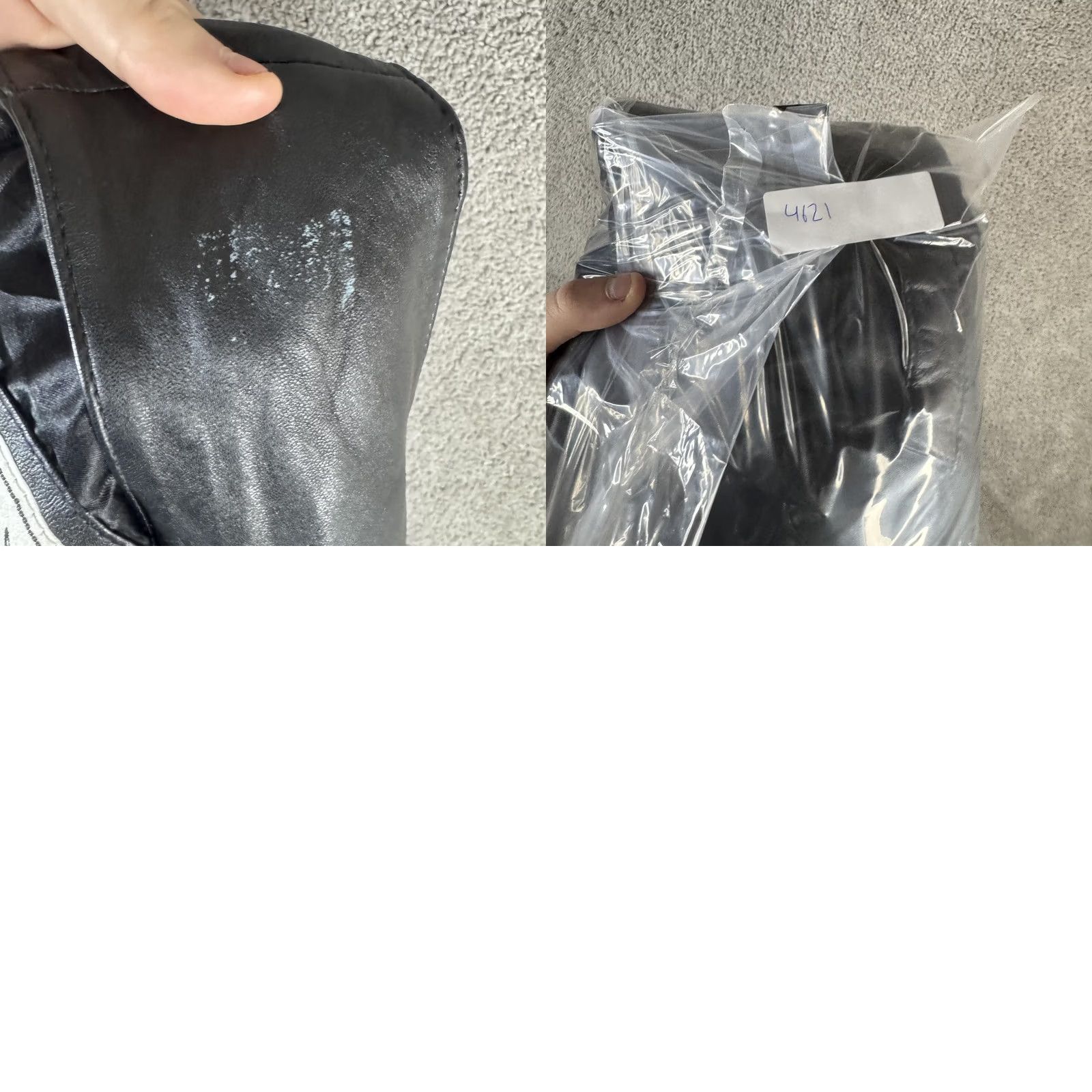 Vintage Excelled Vest Womens Medium Black Leather Snap Front Pockets Biker Moto Size M / US 6-8 / IT 42-44 - 9 Thumbnail