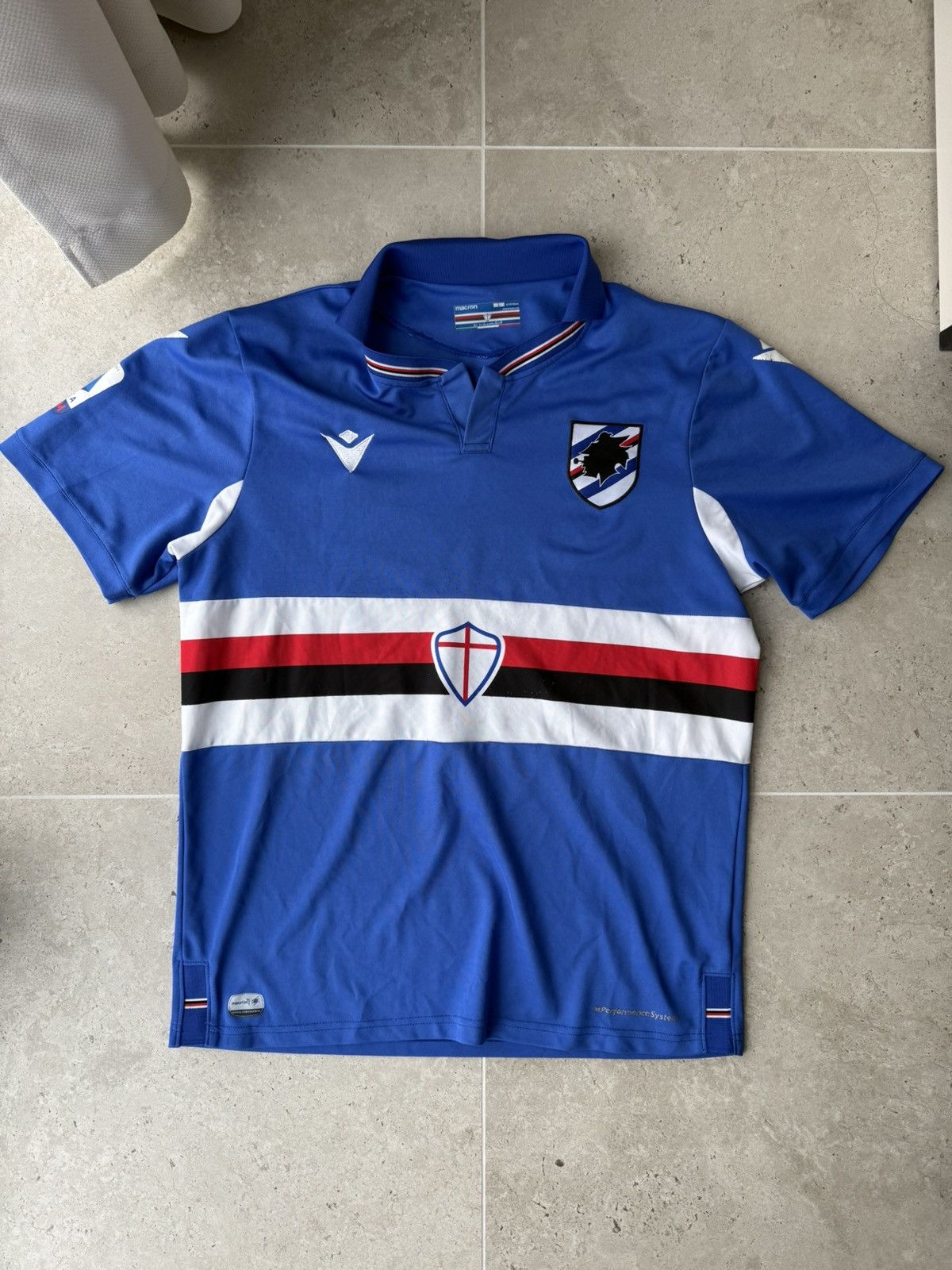 Macron Macron Sampdoria Jersey Size - XL Size US XL / EU 56 / 4 - 1 Thumbnail