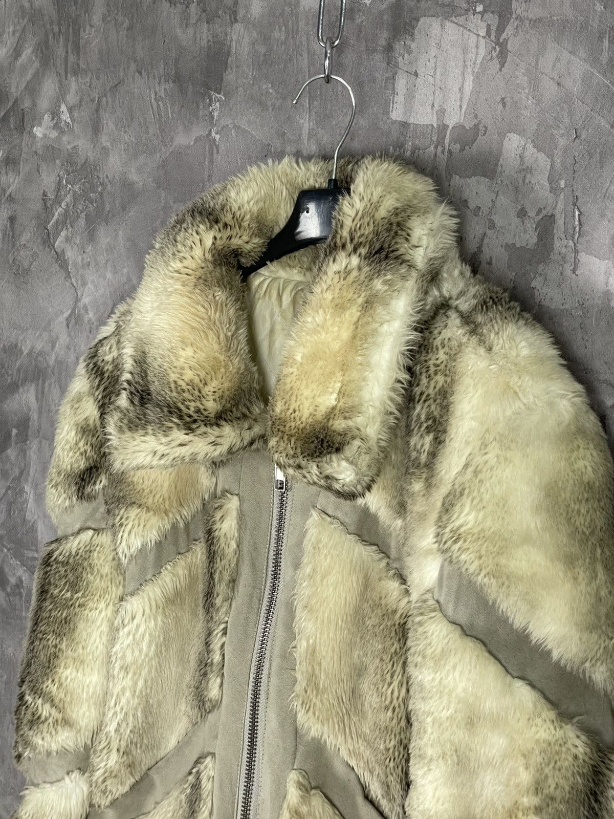 20471120 × If Six Was Nine VINTAGE CROPPED AMAZING FAUX FUR JACKET OPIUM STYLE Size M / US 6-8 / IT 42-44 - 7 Thumbnail