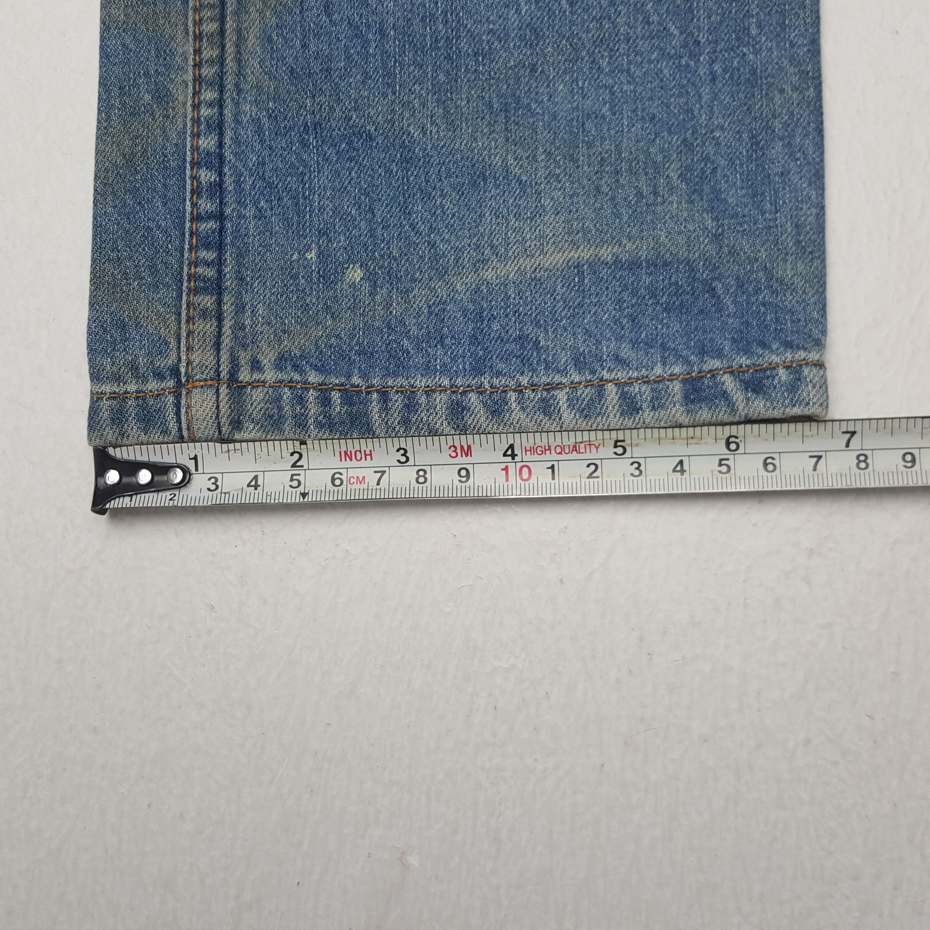 Hysteric Glamour × Japanese Brand × Vintage Vintage Hysteric Glamour Custom Art Logo Denim Jeans Size US 27 - 11 Thumbnail