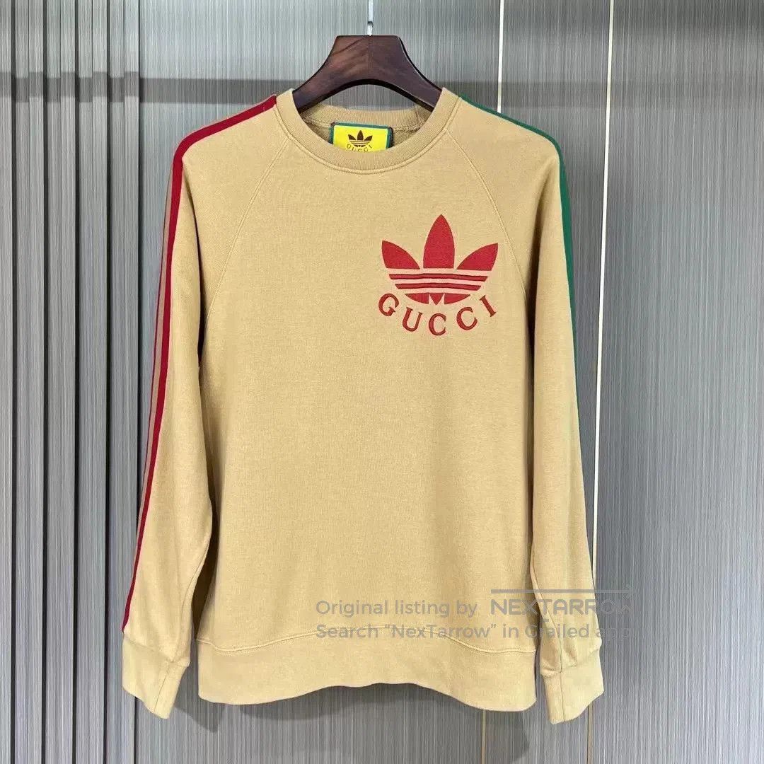 Gucci Gucci x Adidas Embroidered Sweatshirt. Size XS / US 0-2 / IT 36-38 - 1 Thumbnail