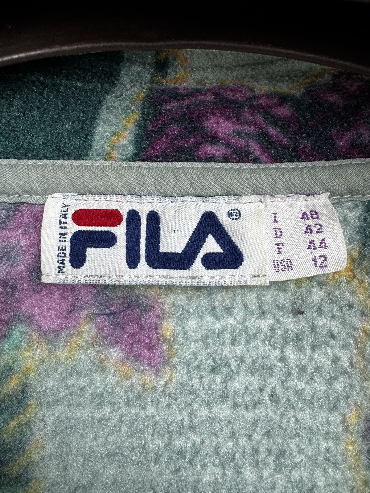Fila Vintage 90s Fila patchwork logo half-button Snap-T oversized Size XL / US 12-14 / IT 48-50 - 10 Thumbnail
