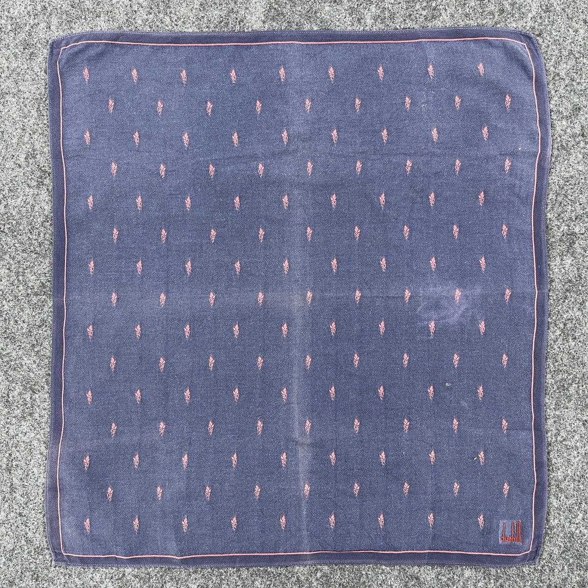 Alfred Dunhill × Vintage Alfred Dunhill Handkerchief / Bandana / Neckerchief B209 Size ONE SIZE - 1 Thumbnail