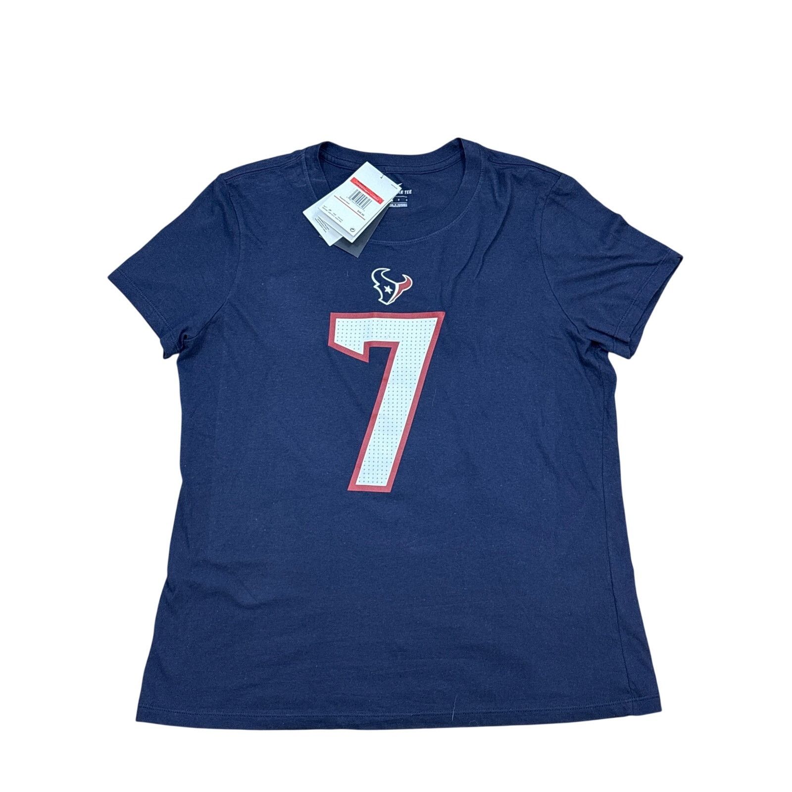 Nike NWT C.J. Stroud 7 Houston Texans Women’s Nike Tee Large Size L / US 10 / IT 46 - 1 Thumbnail