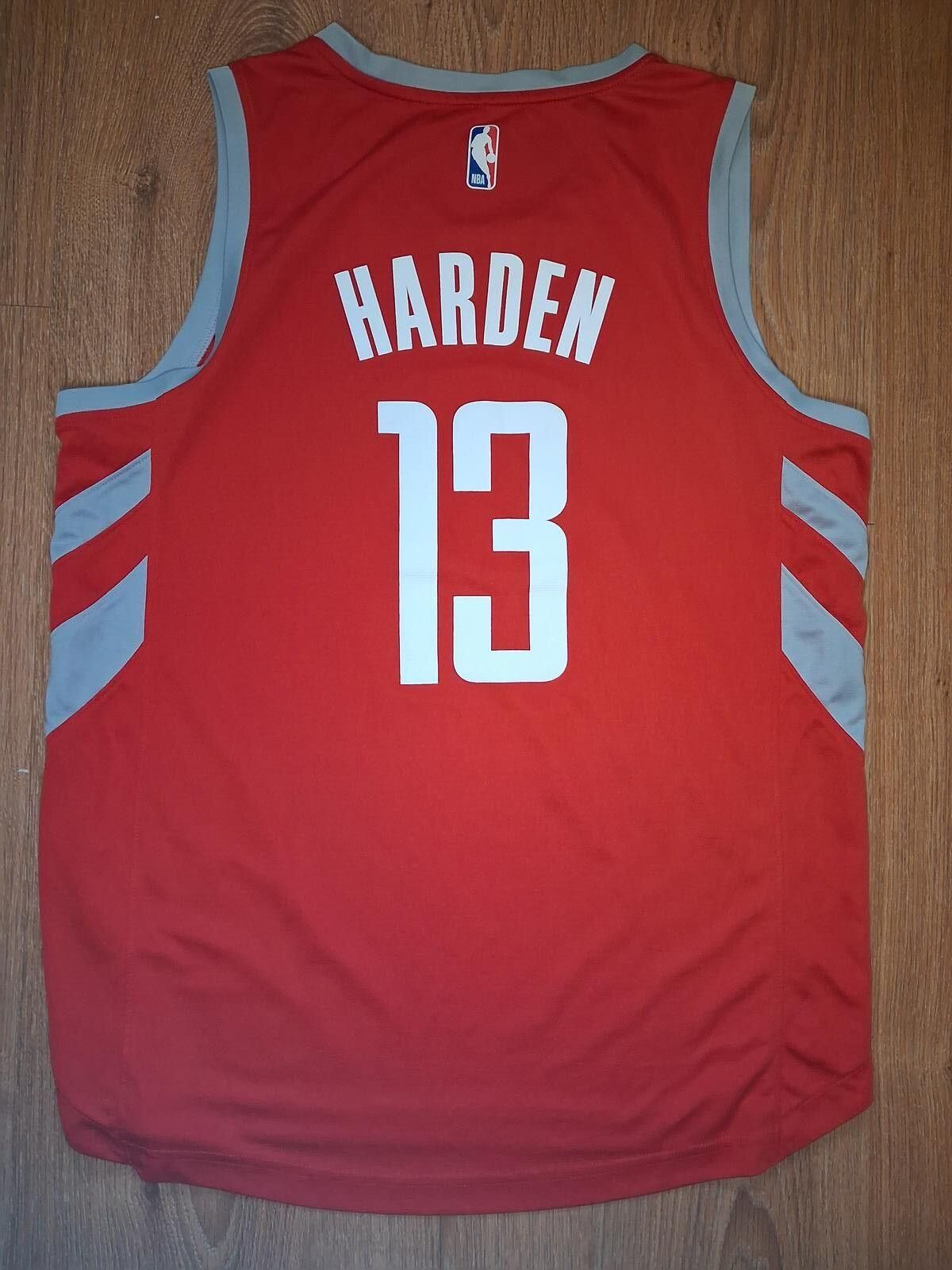 Other James Harden Houston Rockets 13 Fanatics Jersey Large Red Size US L / EU 52-54 / 3 - 7 Thumbnail