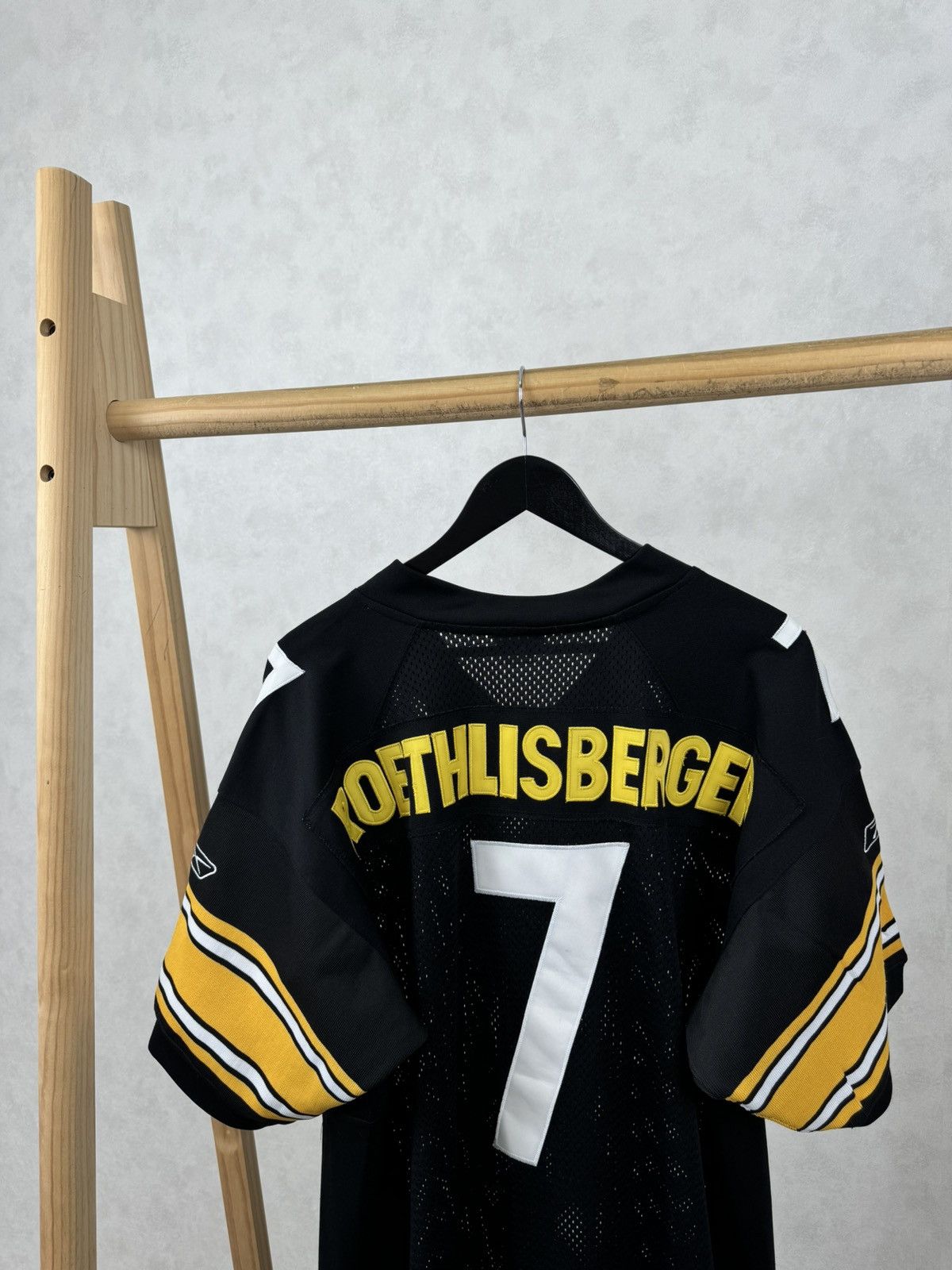 Reebok Reebok NFL Pittsburgh Steelers Ben Roethlisberger jersey Size US L / EU 52-54 / 3 - 8 Thumbnail