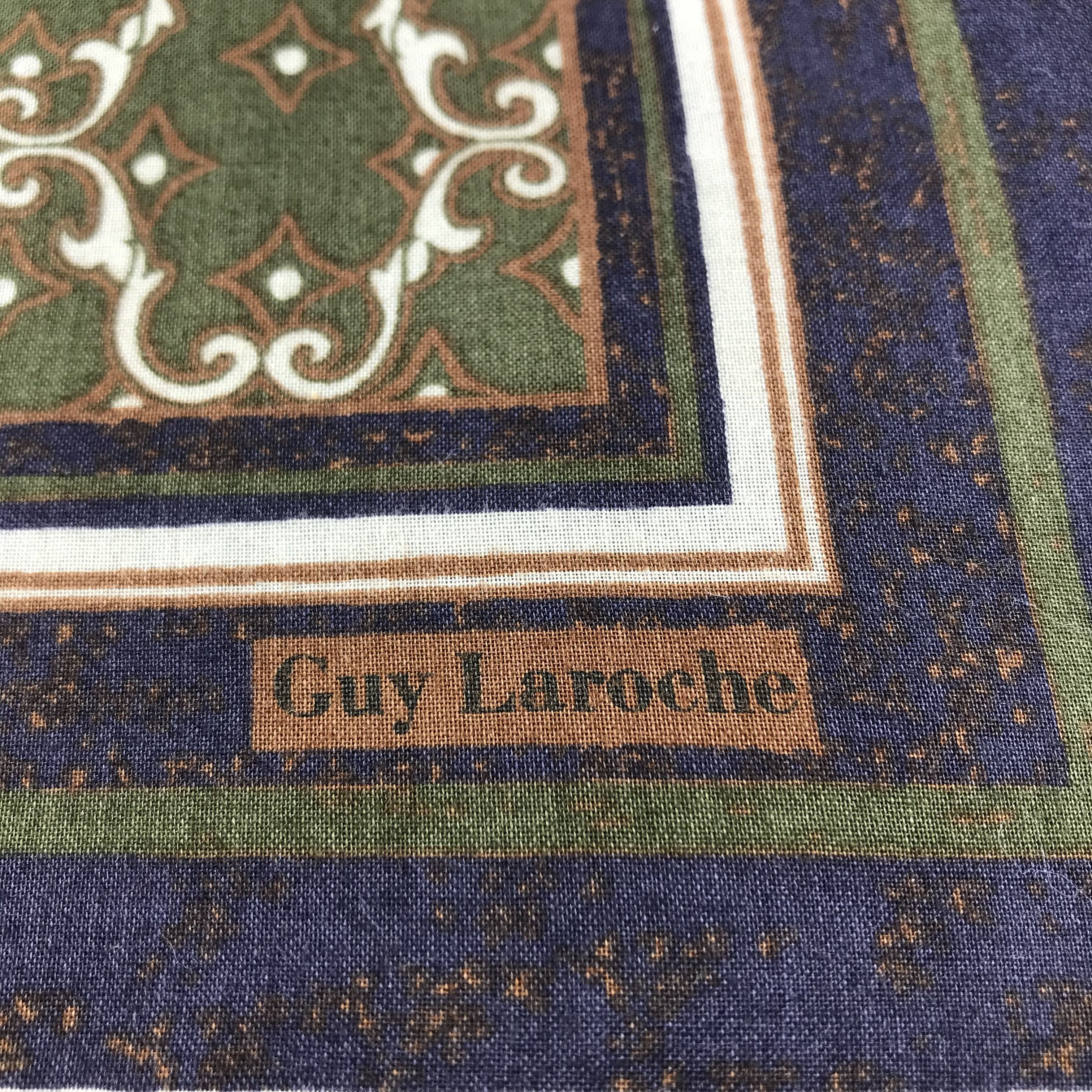 Guy Laroche Guy Laroche Handkerchief Neckerchief Bandana H487 Size ONE SIZE - 4 Thumbnail