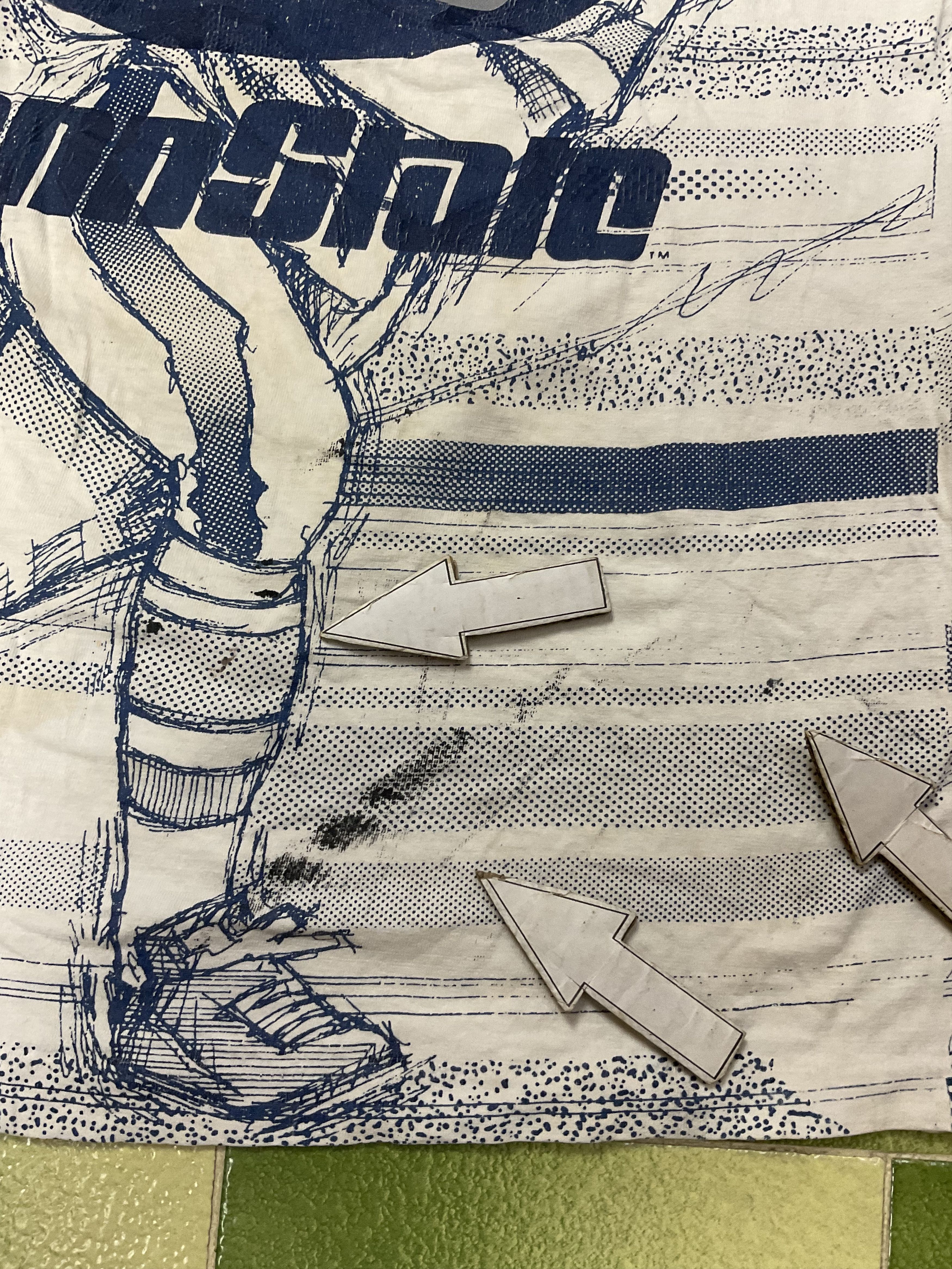 Vintage 90s Penn State Nittany Lions All Over Print T-Shirt