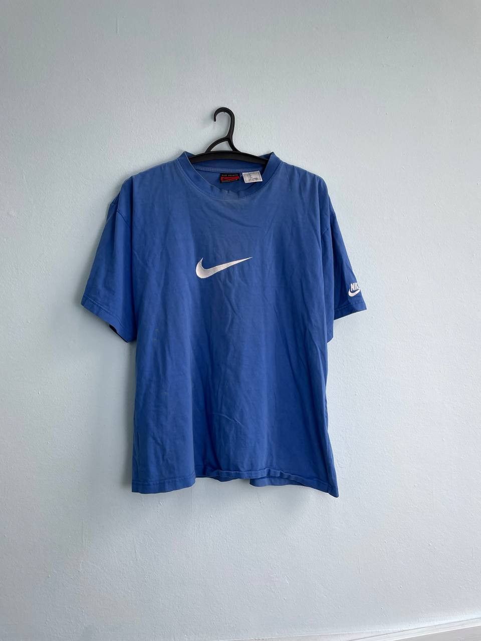 Other Vintage 90s Nike white tag center swoosh shirt Size US XL / EU 56 / 4 - 1 Thumbnail