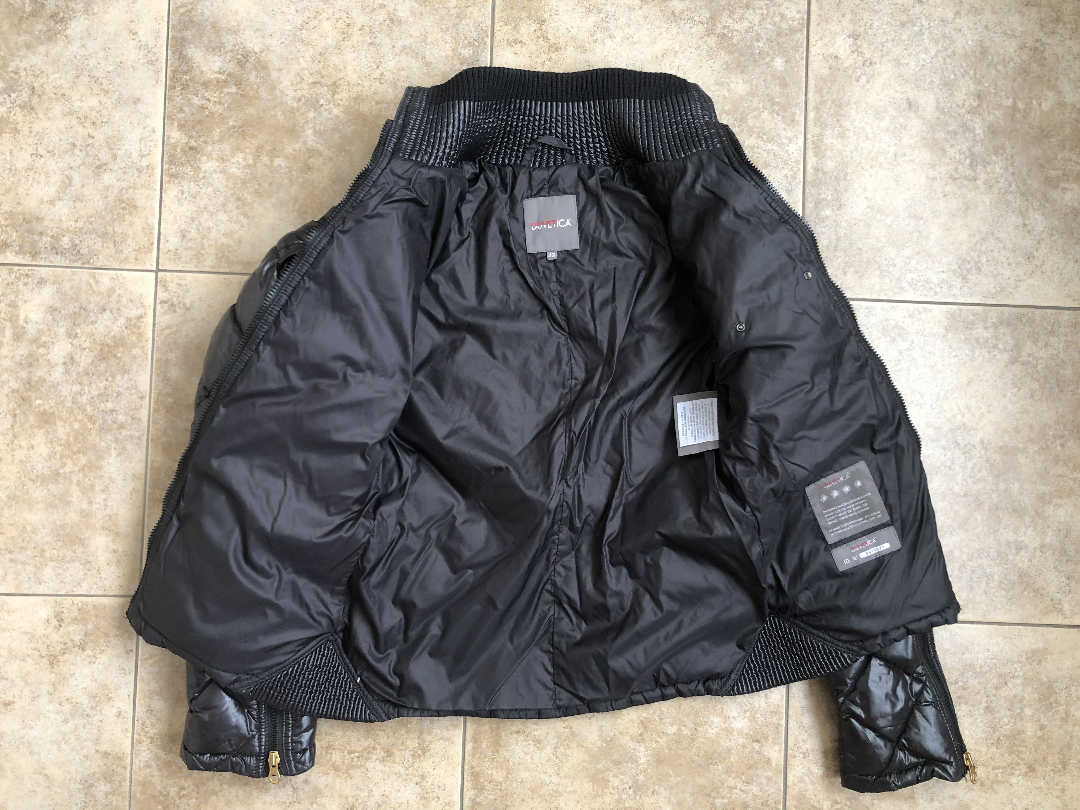 Duvetica Duvetica Goose Down Women's Jacket Black Size IT 42 UK 10 Size M / US 6-8 / IT 42-44 - 12 Thumbnail