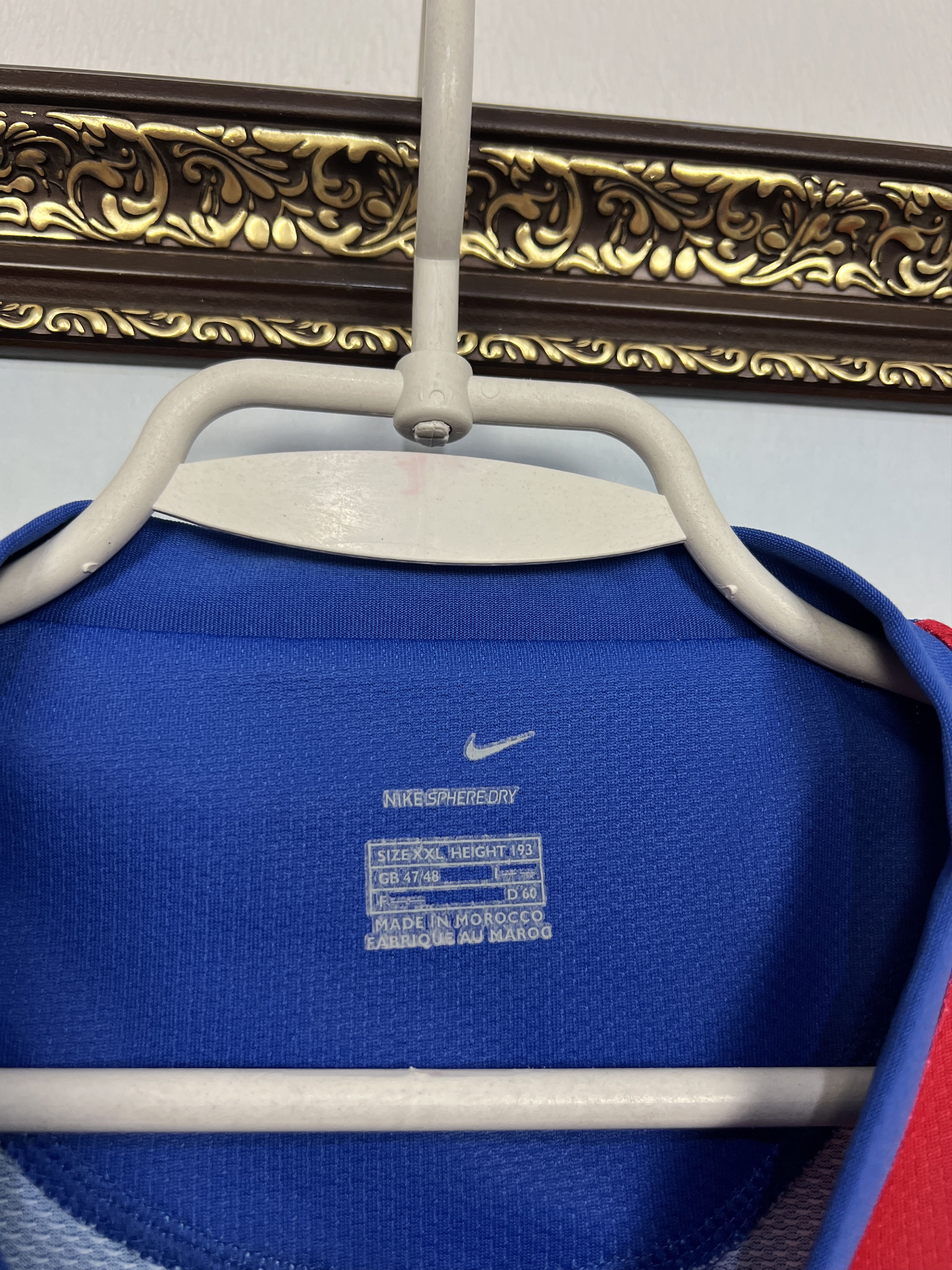 Nike Basel 1893 Home football shirt Soccer Jersey Trikot Rare Size US XXL / EU 58 / 5 - 7 Thumbnail