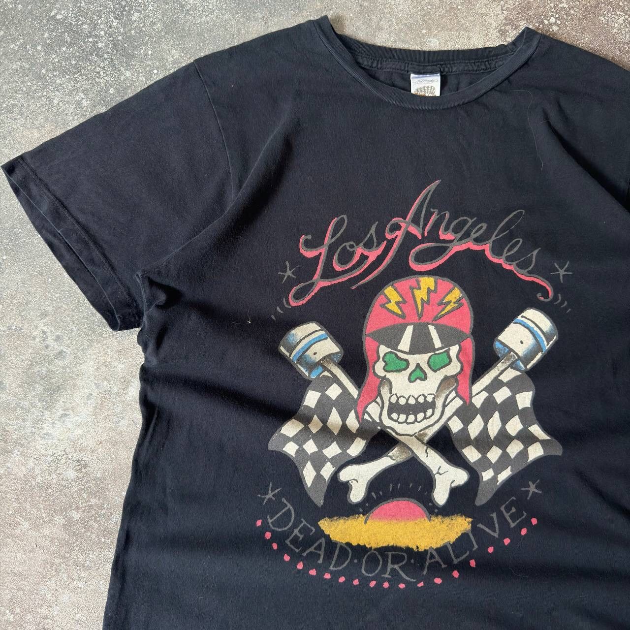 Ed Hardy × Vintage Ed Hardy by Christian Audigier Y2K Big Logo T-Shirt Size US M / EU 48-50 / 2 - 2 Thumbnail