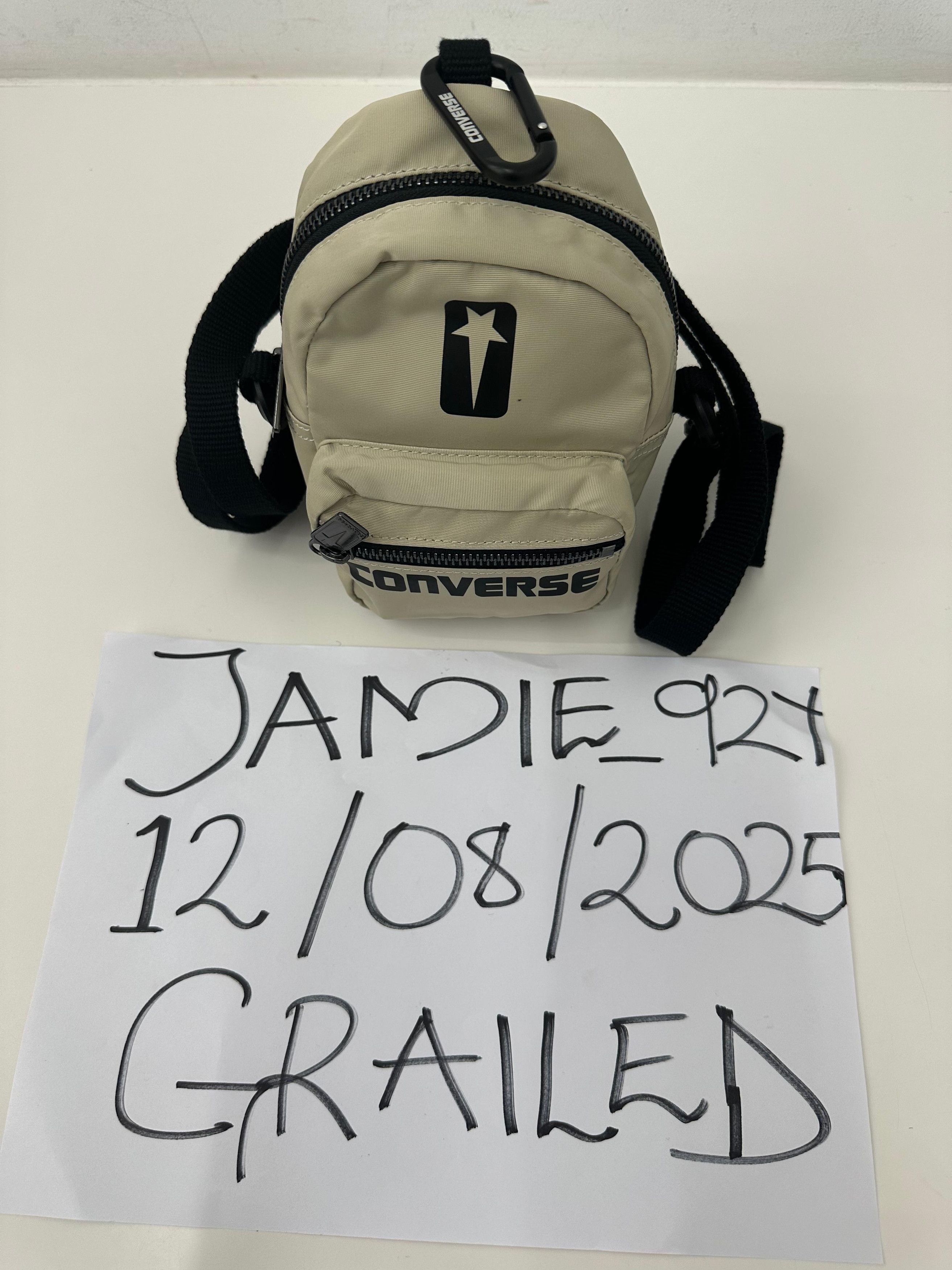 Converse × Rick Owens Drkshdw RICK OWENS MINI BACKPACK Size ONE SIZE - 9 Thumbnail