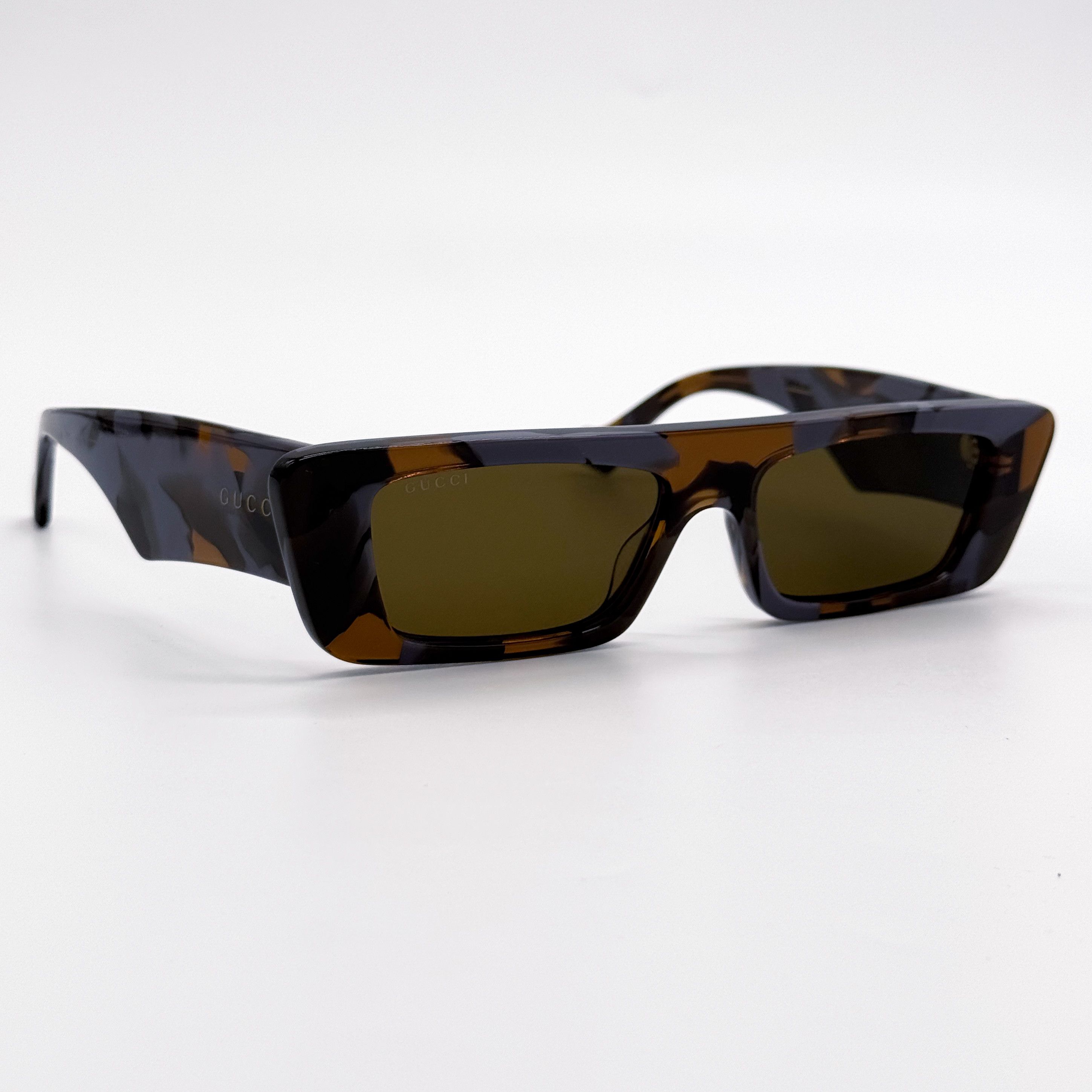 Gucci NEW GUCCI GG1331S 006 UNISEX GREY HAVANA BROWN SUNGLASSES Size ONE SIZE - 4 Thumbnail