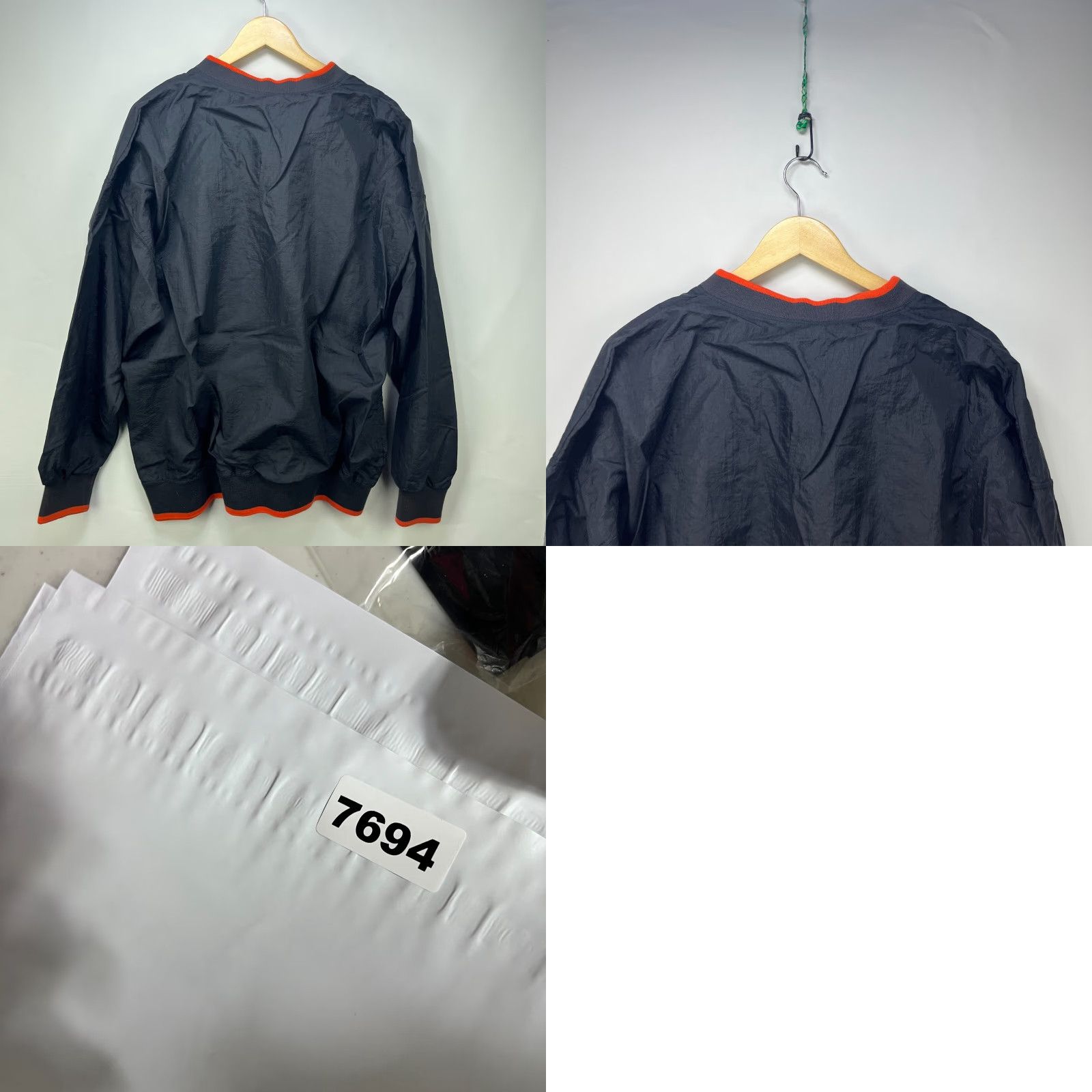 Vintage Vintage 90s Jersey Shore Dodger Windbreaker Jacket XL Black User: Vintage 90s Jersey Shore Dodger Windbreaker Jacket XL Black Size US XL / EU 56 / 4 - 8 Thumbnail