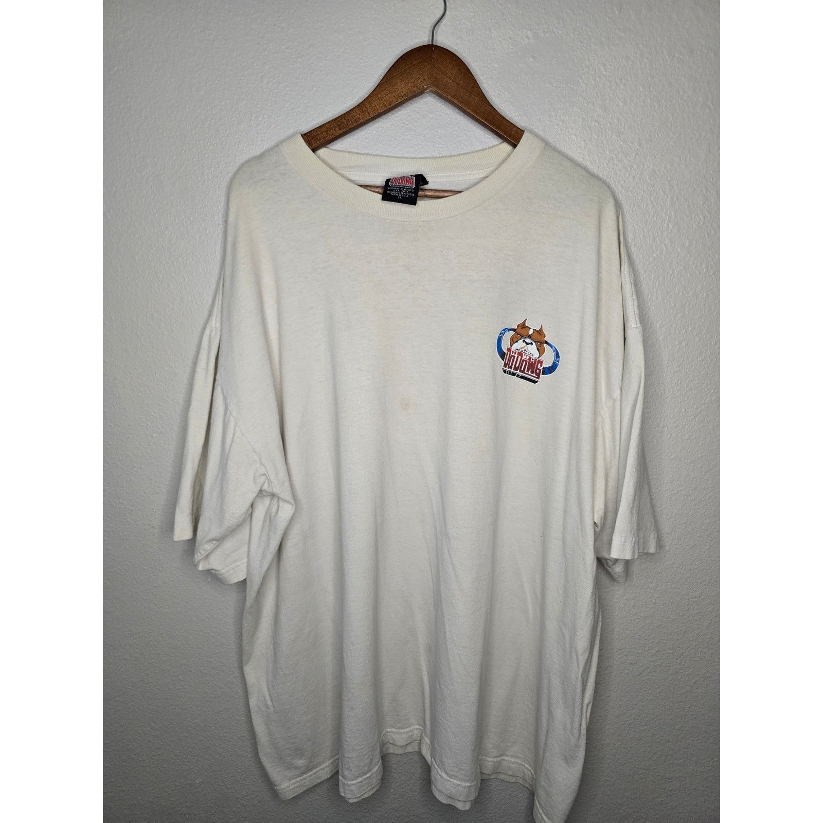 Vintage Vintage Da Dawg 3XL White Pitbull Motorcycled Biker Tee Size US XXL / EU 58 / 5 - 6 Thumbnail