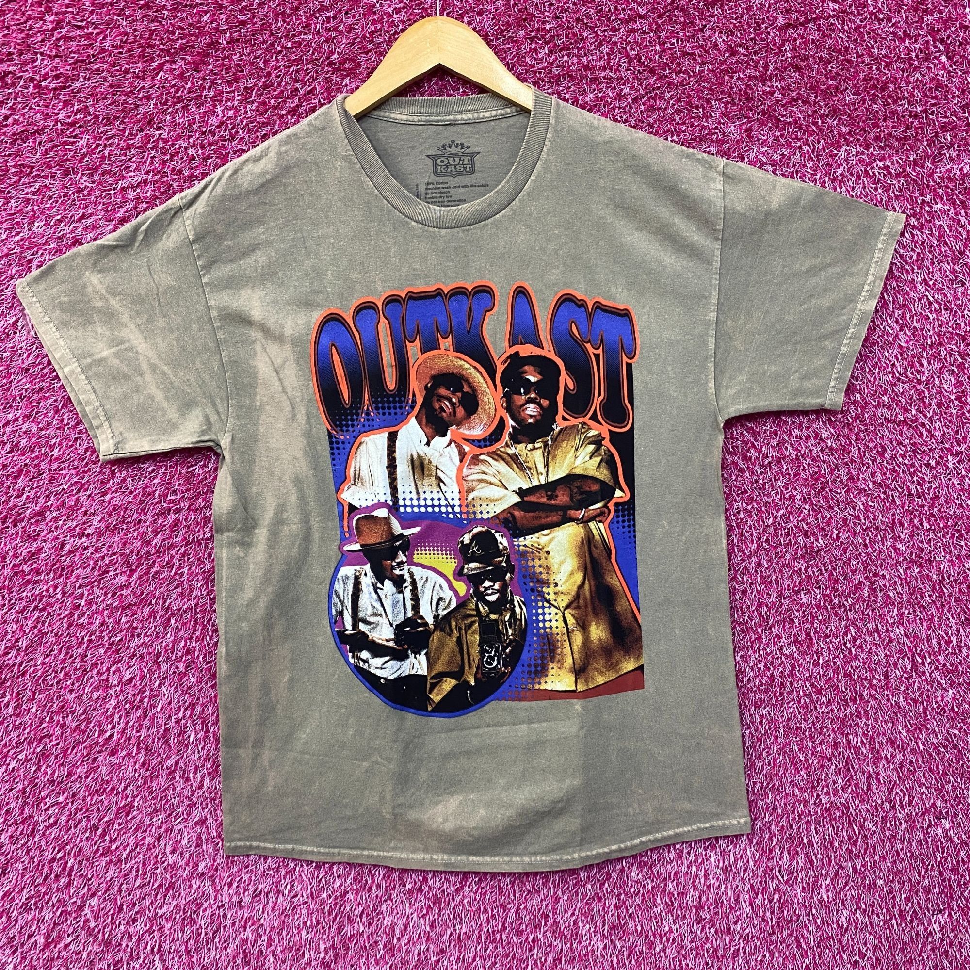 Outkast OutKast Andre 3000 Big Boi Rap Duo Biege Tee Large Size US L / EU 52-54 / 3 - 3 Thumbnail