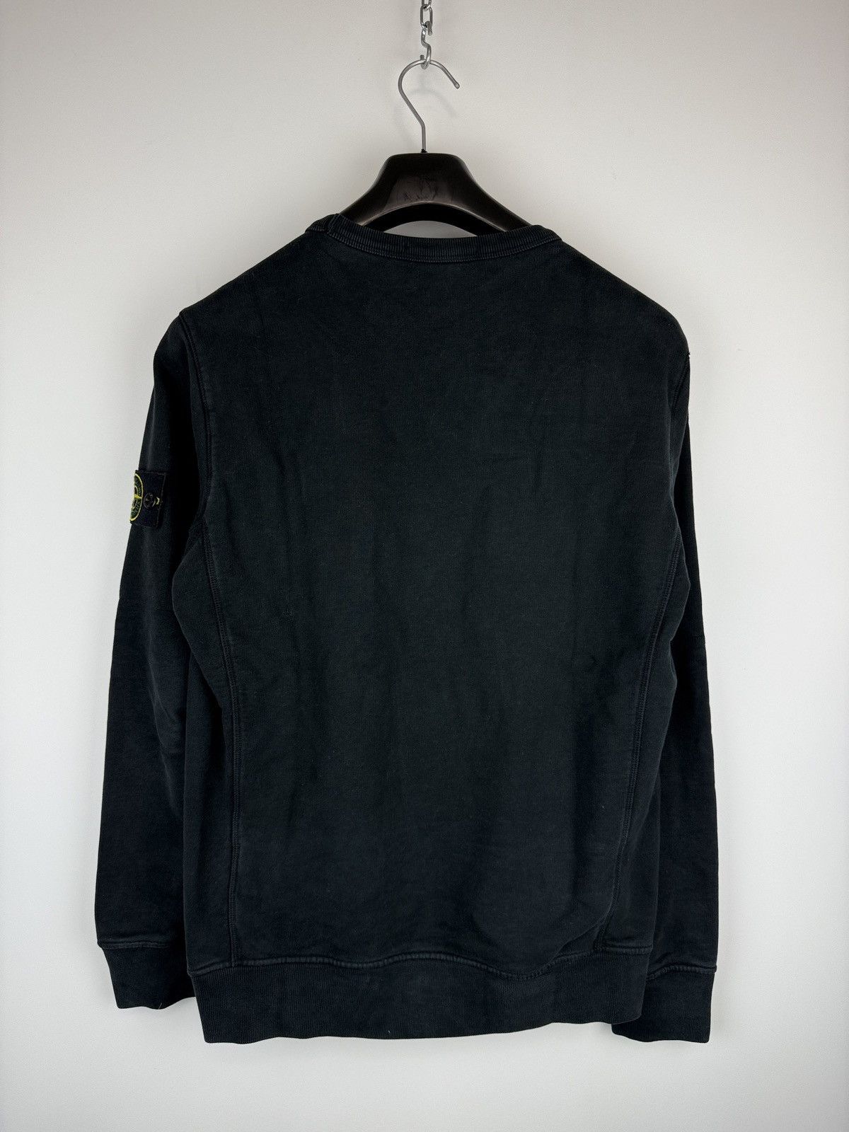 Stone Island Black Stone Island sweatshirt with pocket chest Size US M / EU 48-50 / 2 - 5 Thumbnail