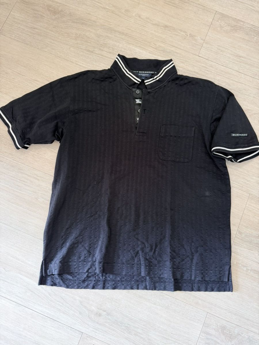 Burberry Vintage Burberry Golf short-sleeve polo shirt Size US L / EU 52-54 / 3 - 1 Thumbnail