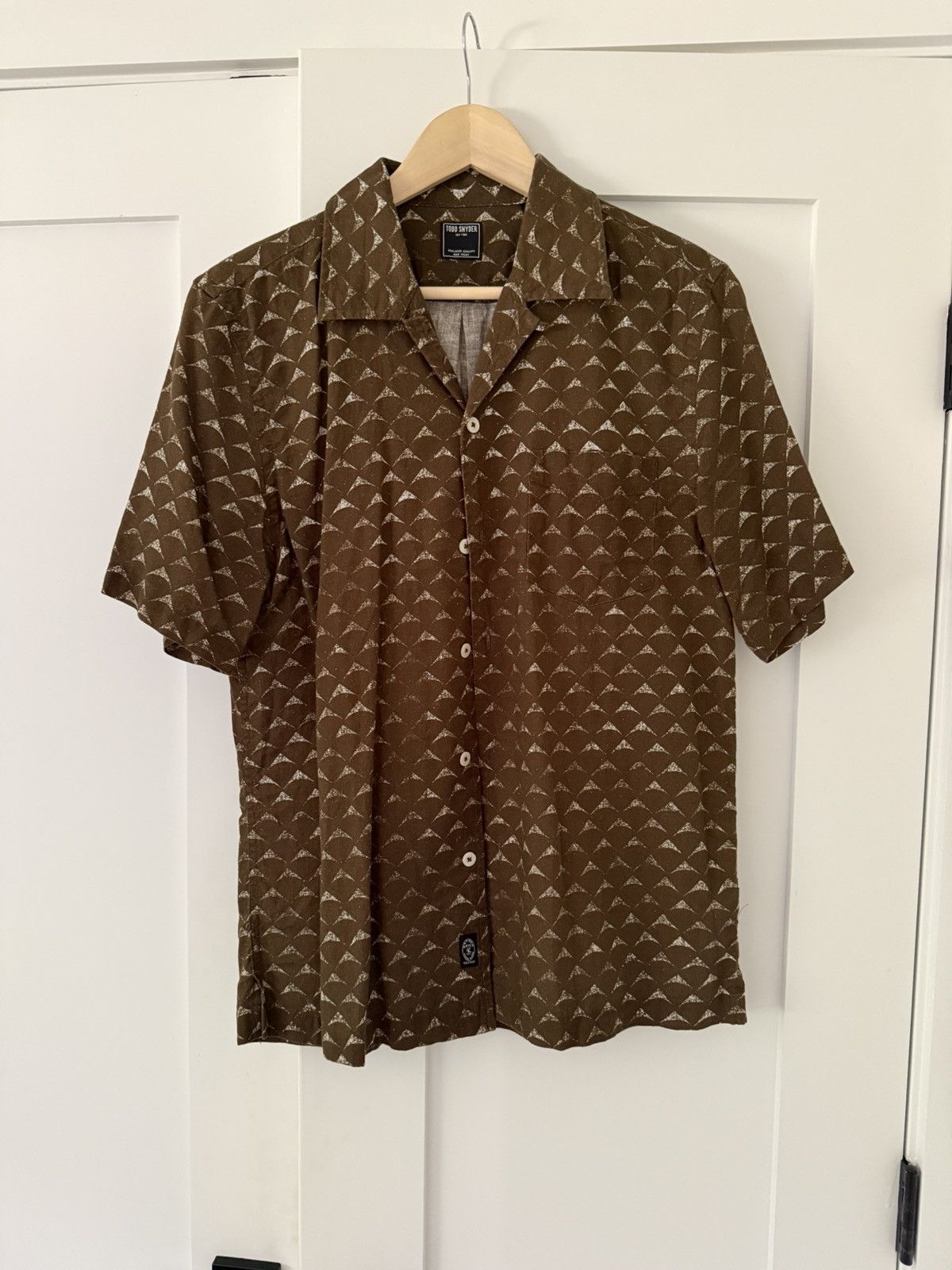 Todd Snyder Short Sleeve Button Up
