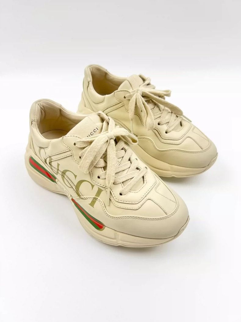 Gucci Gucci Classic Dad Sneakers in OffWhite-2505 Size US 5.5 / EU 38 - 2 Thumbnail
