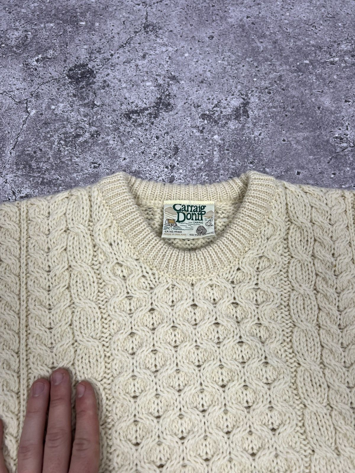 Carraig Donn Carraig Donn Wool Ireland Knit Sweater Size US M / EU 48-50 / 2 - 7 Thumbnail