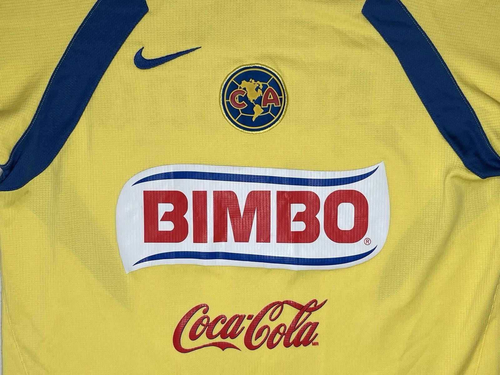 Nike Nike Soccer Jersey Club América 2006/07 C. Blanco #10 Large Size ONE SIZE - 4 Thumbnail
