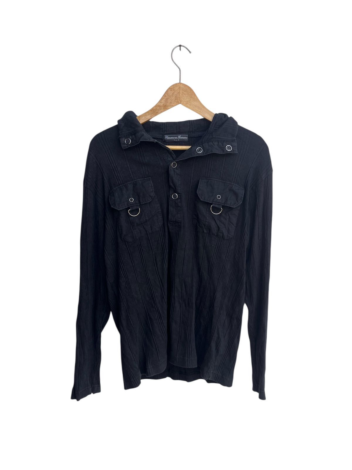 14th Addiction Gothic Plusmore Homme Pocket Punk Rock Longsleeve