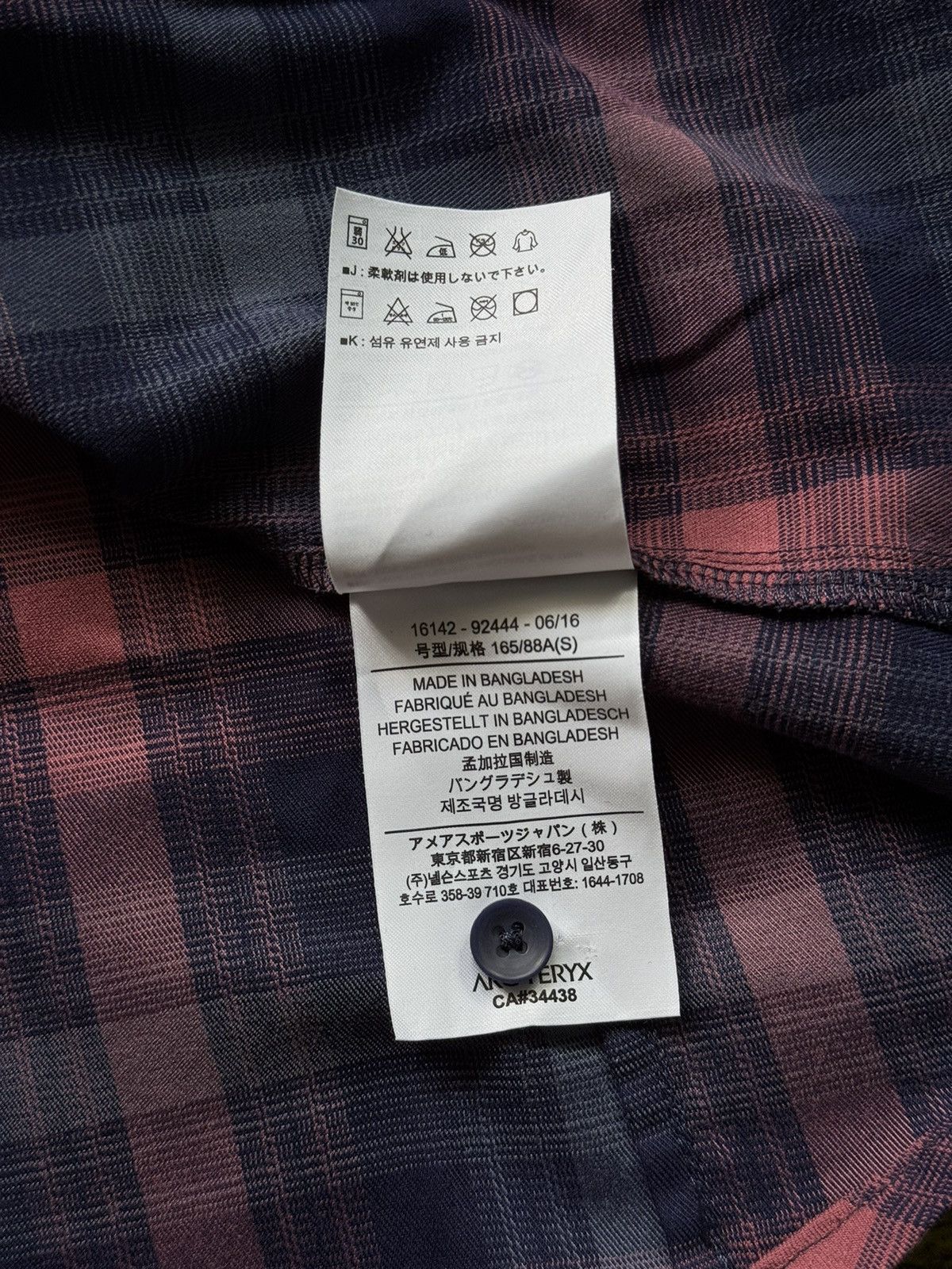 Arc'teryx Arcteryx gorpcore checkered plaid pattern flannel shirt Size S / US 4 / IT 40 - 7 Thumbnail