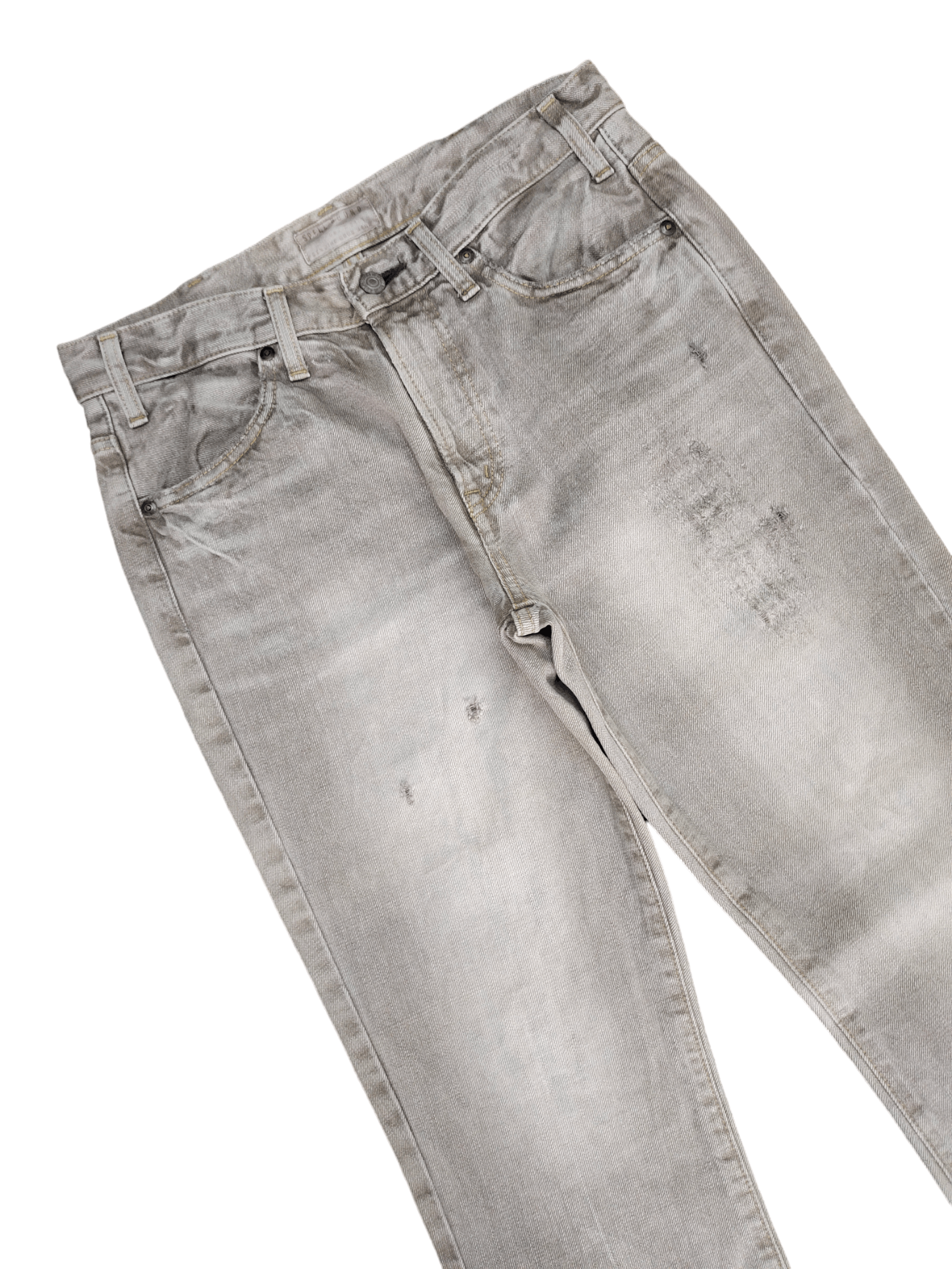 If Six Was Nine Flare Jeans Spellbound Distress Faded Boot Cut Y2k Lgb Size US 30 / EU 46 - 5 Thumbnail