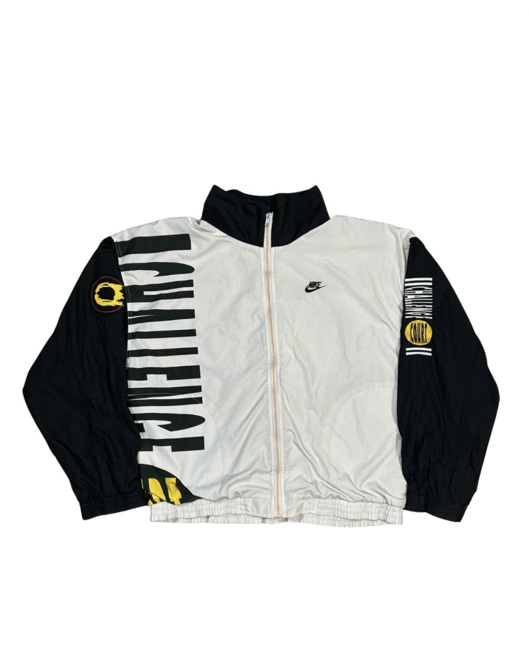 Nike Nike Vintage 90s Challenge Court Andre Agassi Track Jacket Size US L / EU 52-54 / 3 - 1 Thumbnail