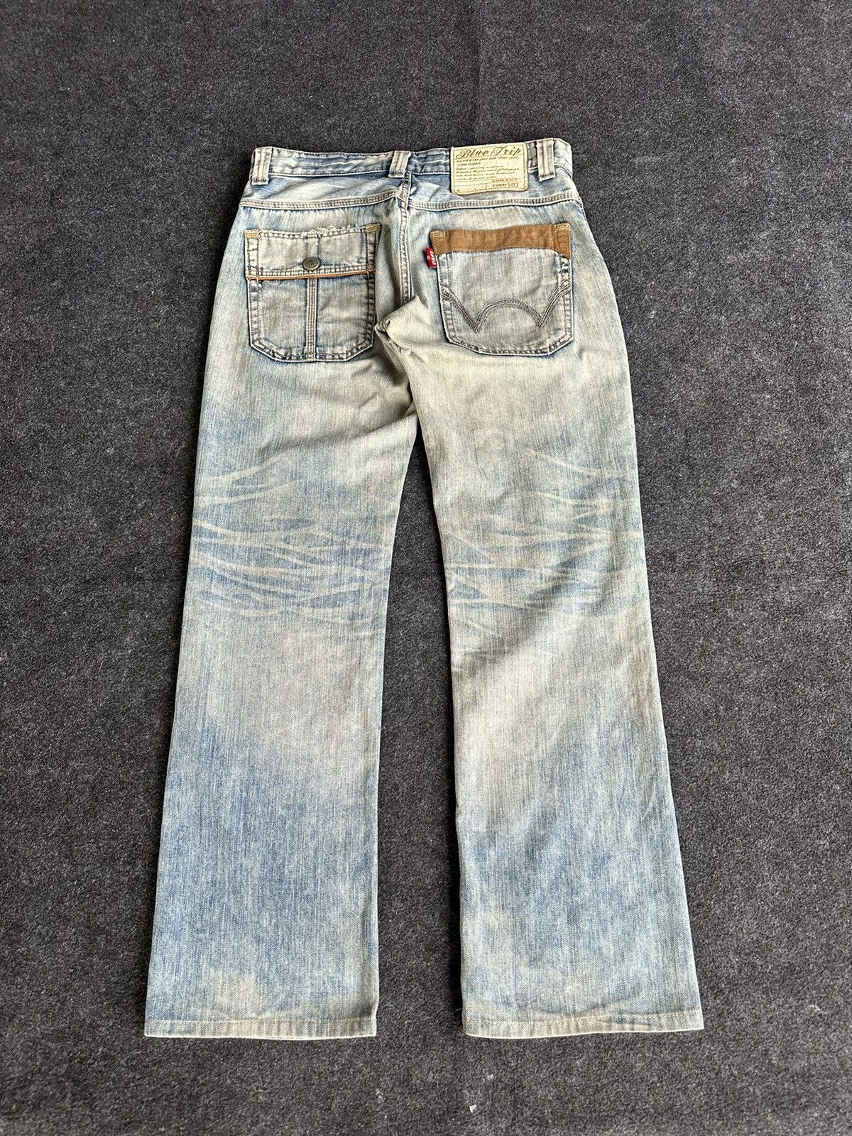 Edwin Vintage Edwin Blue Trip Nice Washed Made In Japan 32x32 D277 Size US 32 / EU 48 - 3 Thumbnail