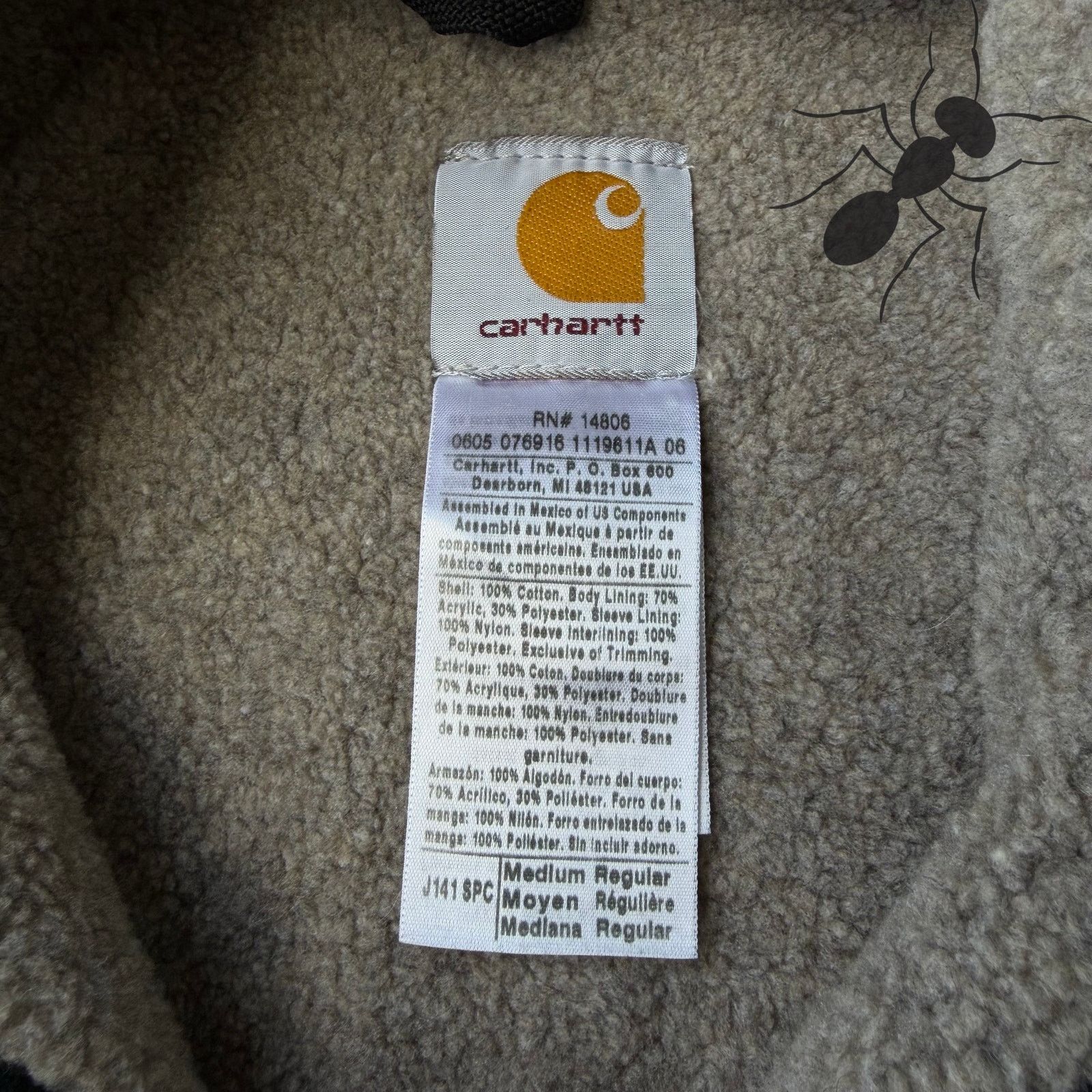 Carhartt × Vintage Carhartt J141 SPC green sierra hooded work wear jacket Size US M / EU 48-50 / 2 - 5 Thumbnail